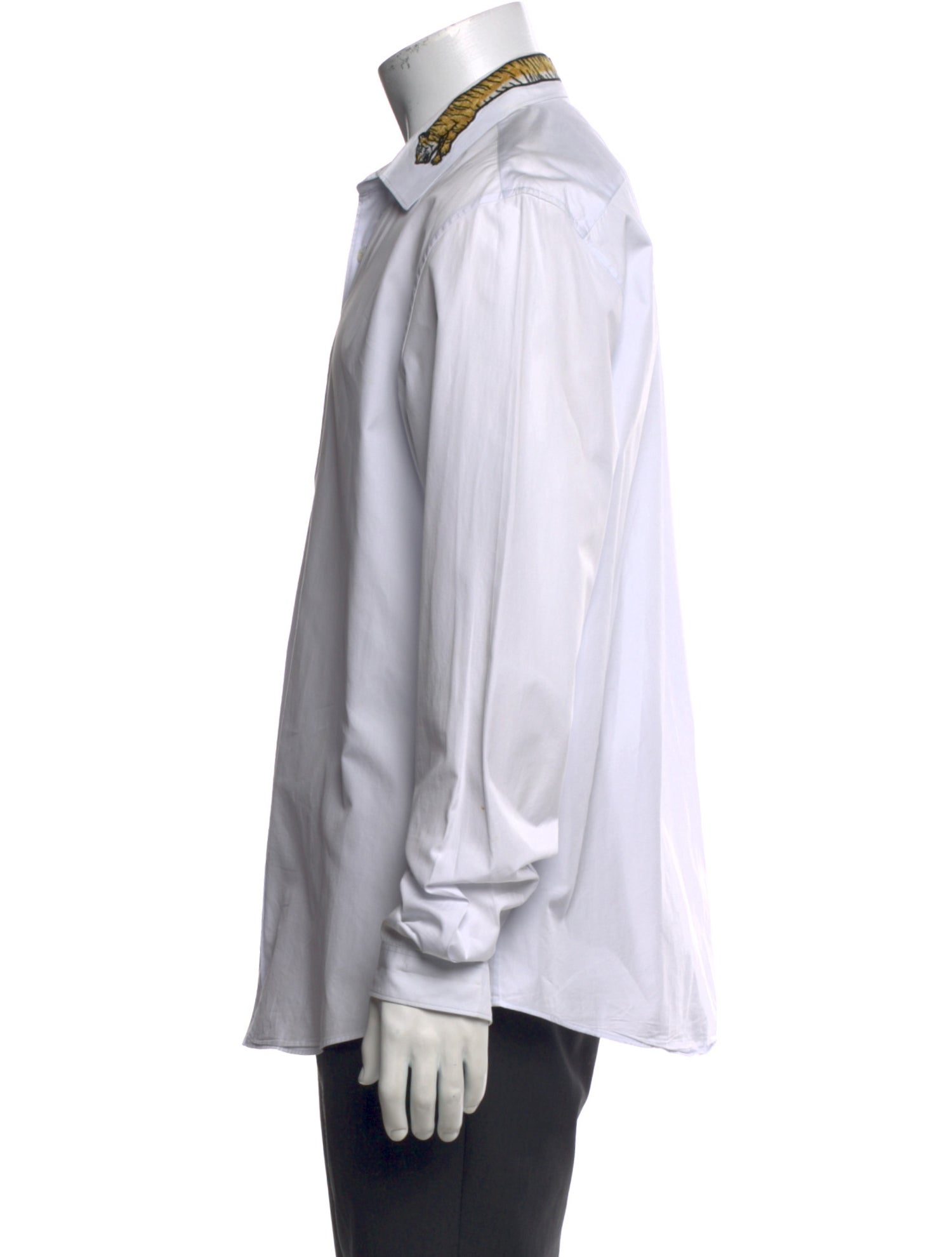 Gucci 2016 Tiger Head Accent Shirt