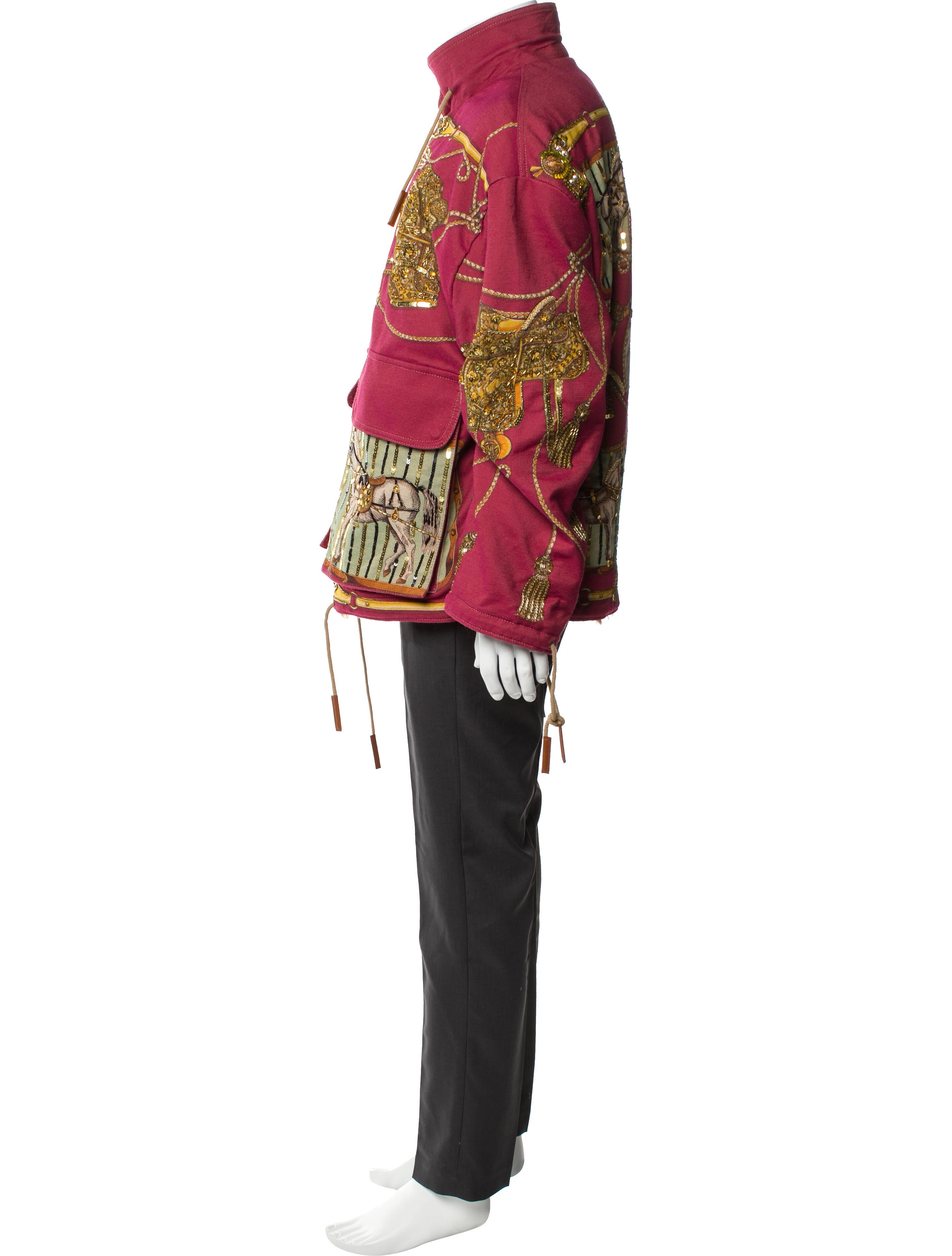 Gucci Graphic Print Parka