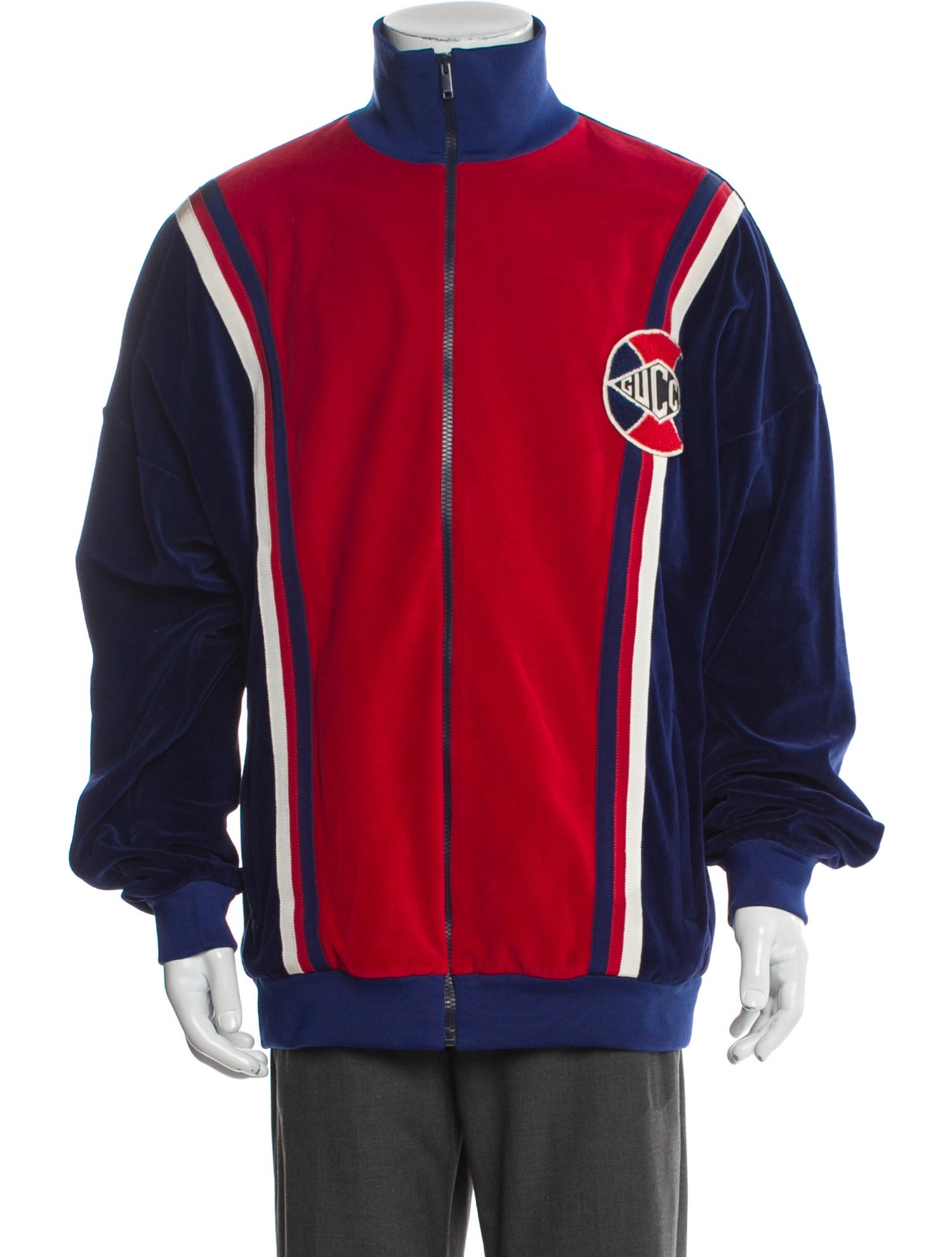 Gucci Sylvie Web Accent Windbreaker