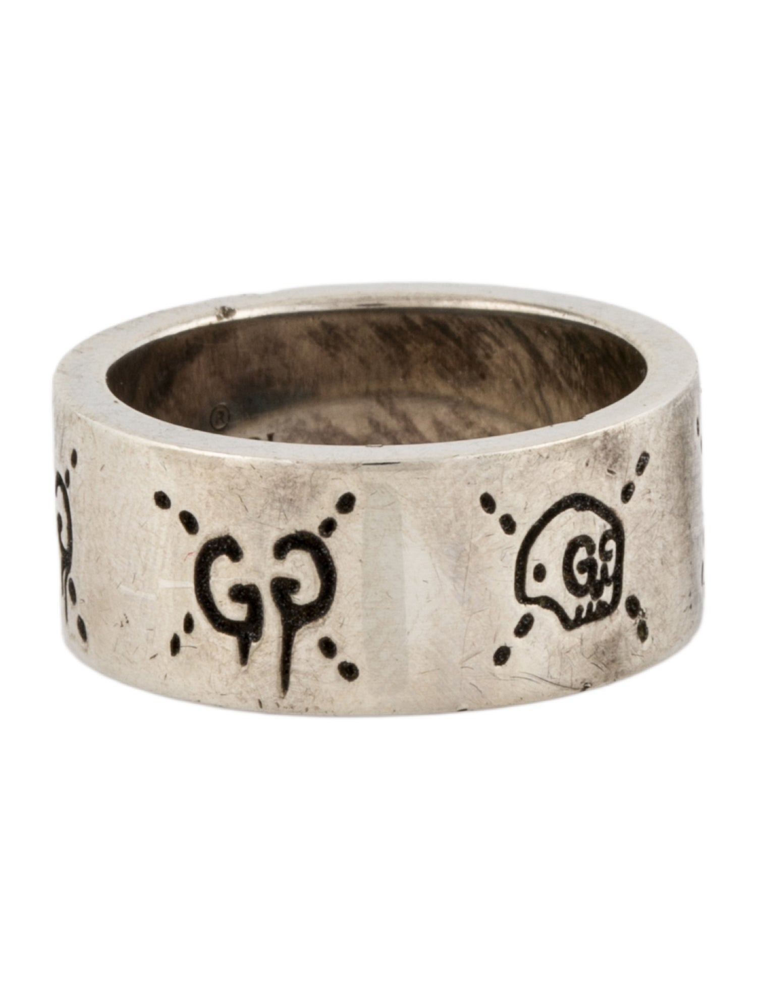 Gucci Ghost Wide Ring