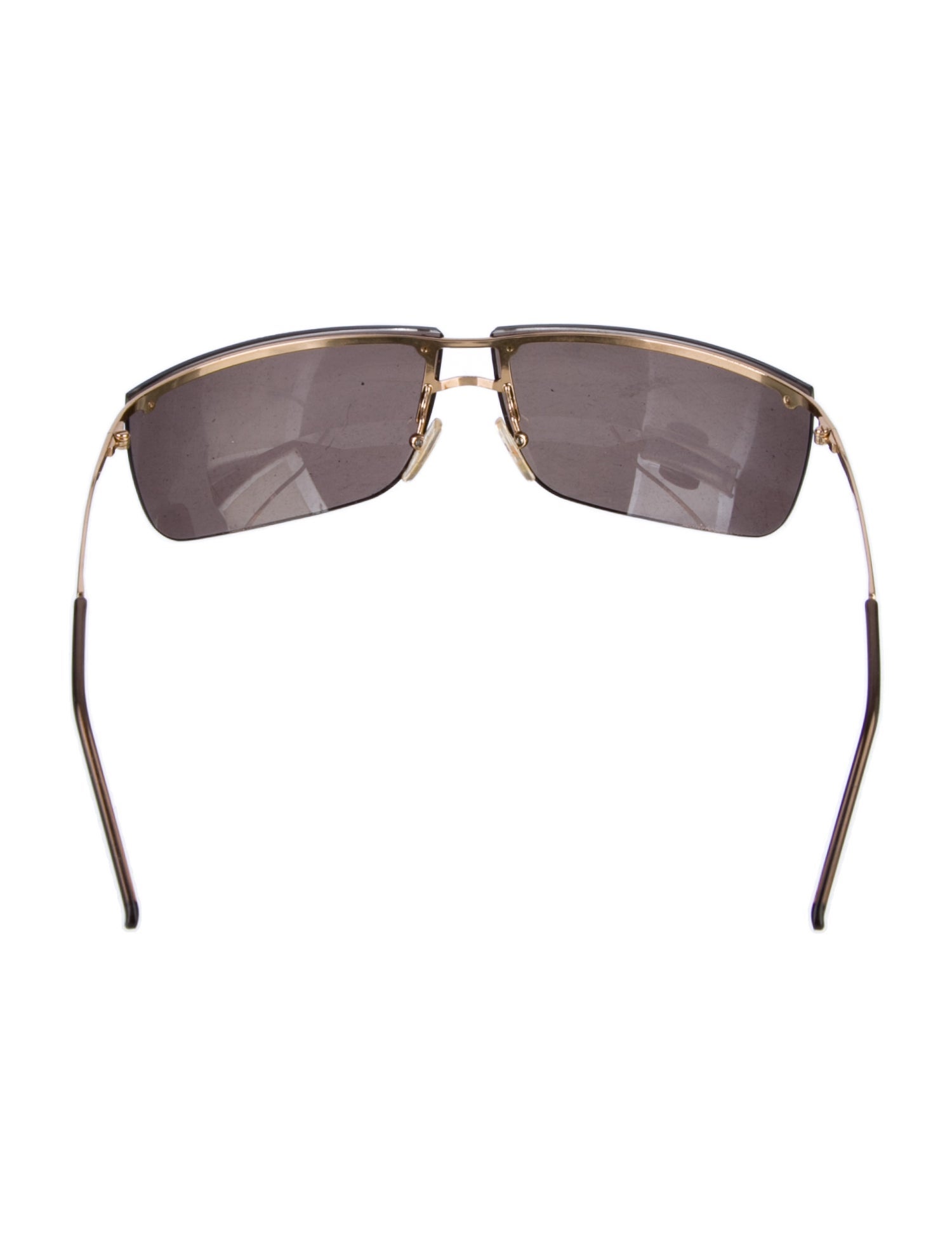 Gucci Shield Tinted Sunglasses