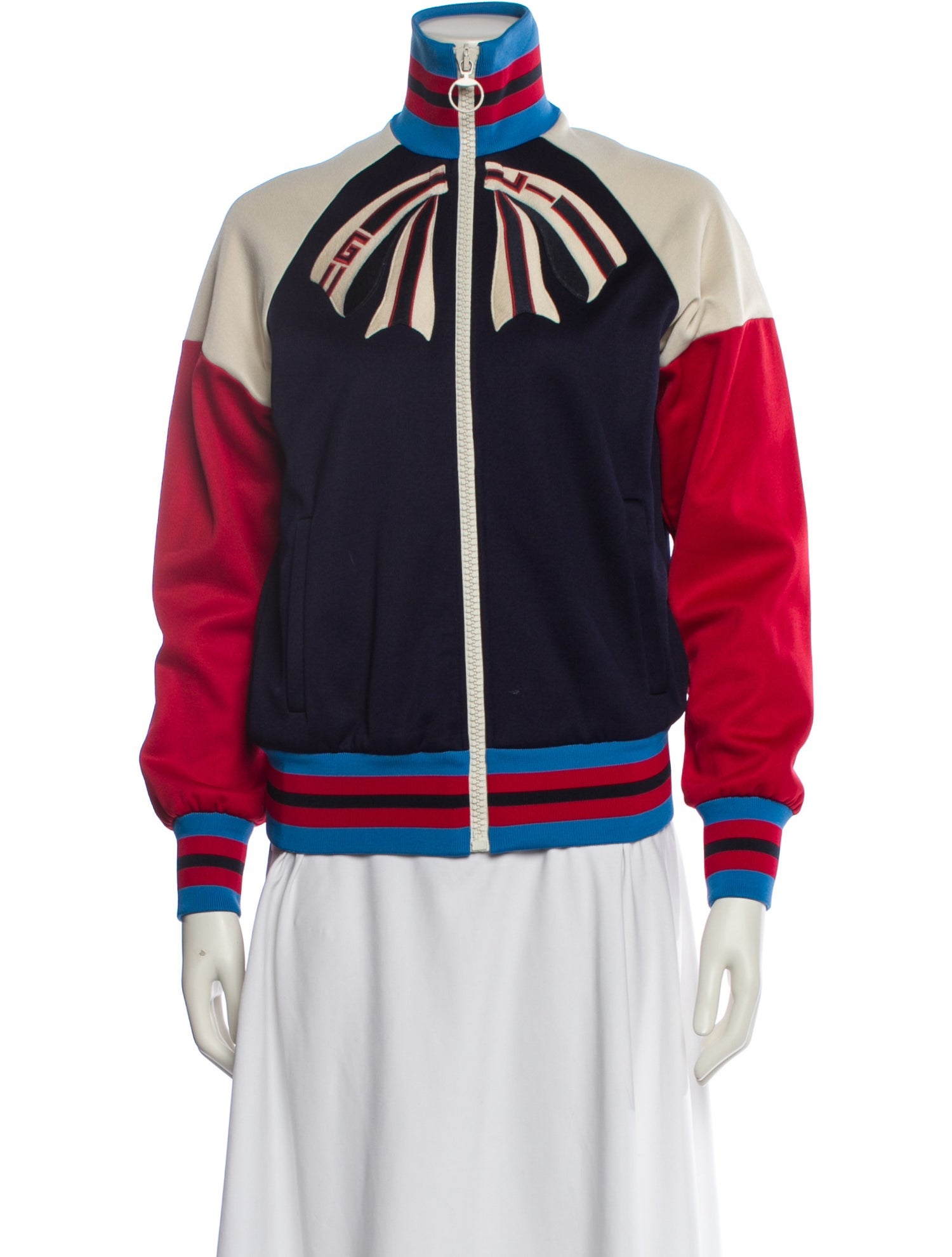 Gucci 'Guccify Yourself' Striped Bomber Jacket