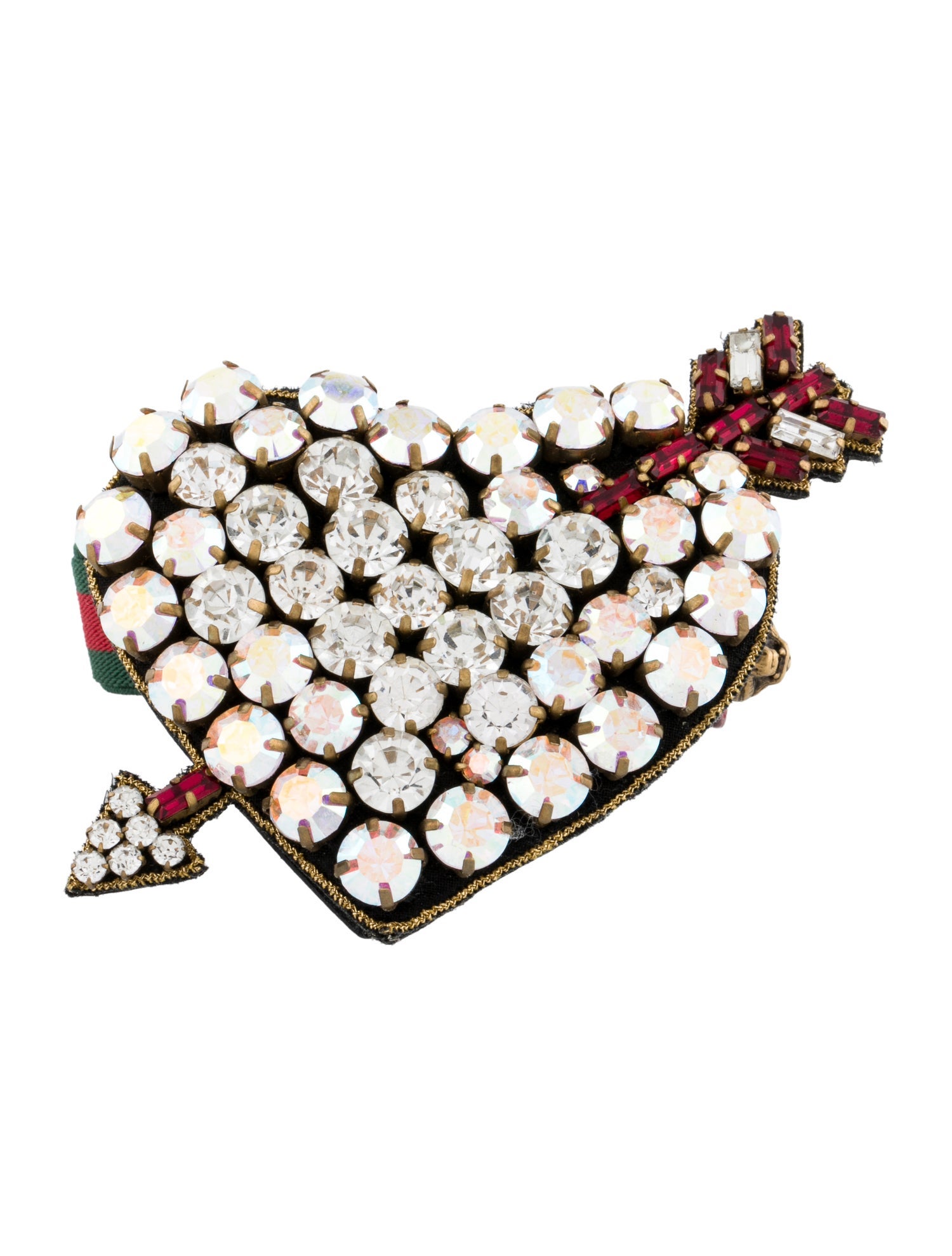 Gucci Crystal,Thread, & Leather Wrap Bracelet