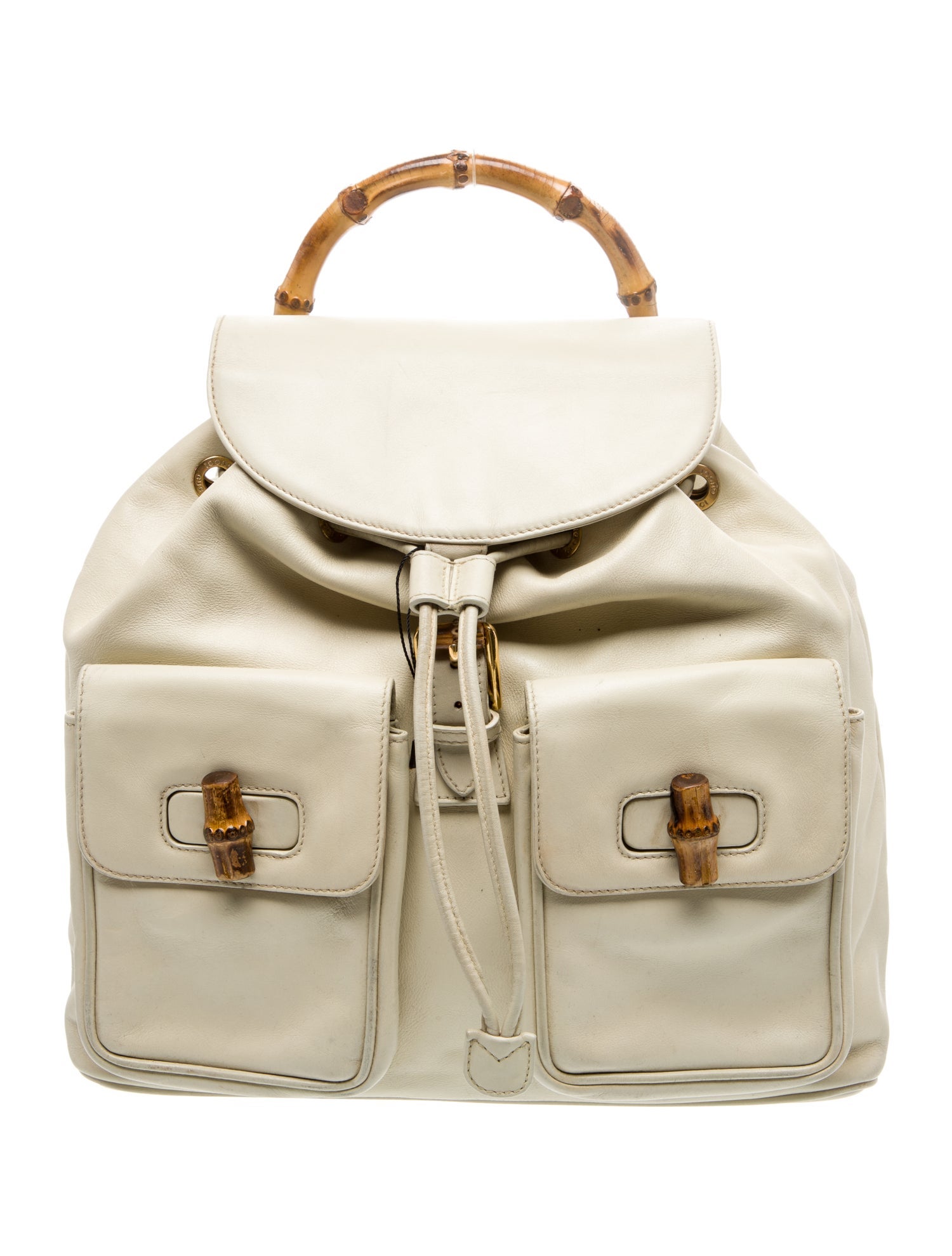 Gucci Bamboo Bamboo Backpack Medium Vintage