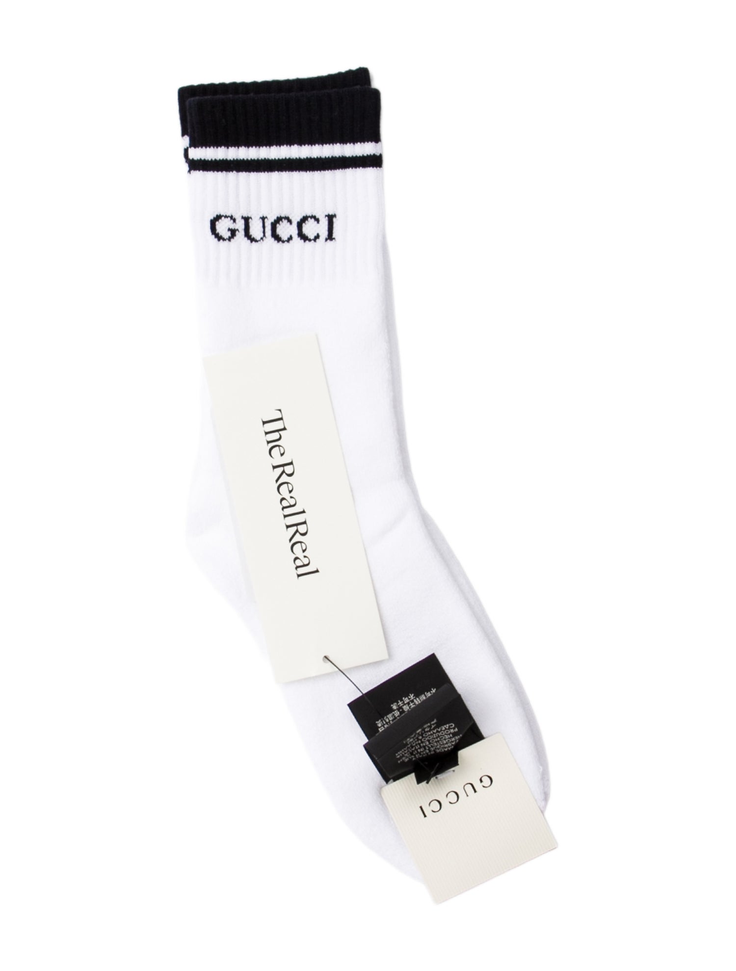 Gucci Cotton Tall Socks With Pattern Prints