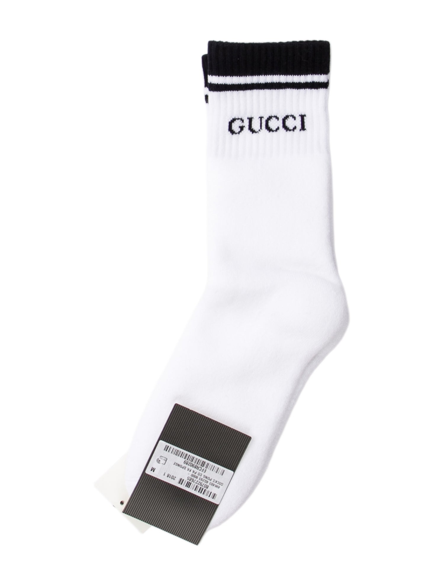 Gucci Cotton Tall Socks With Pattern Prints
