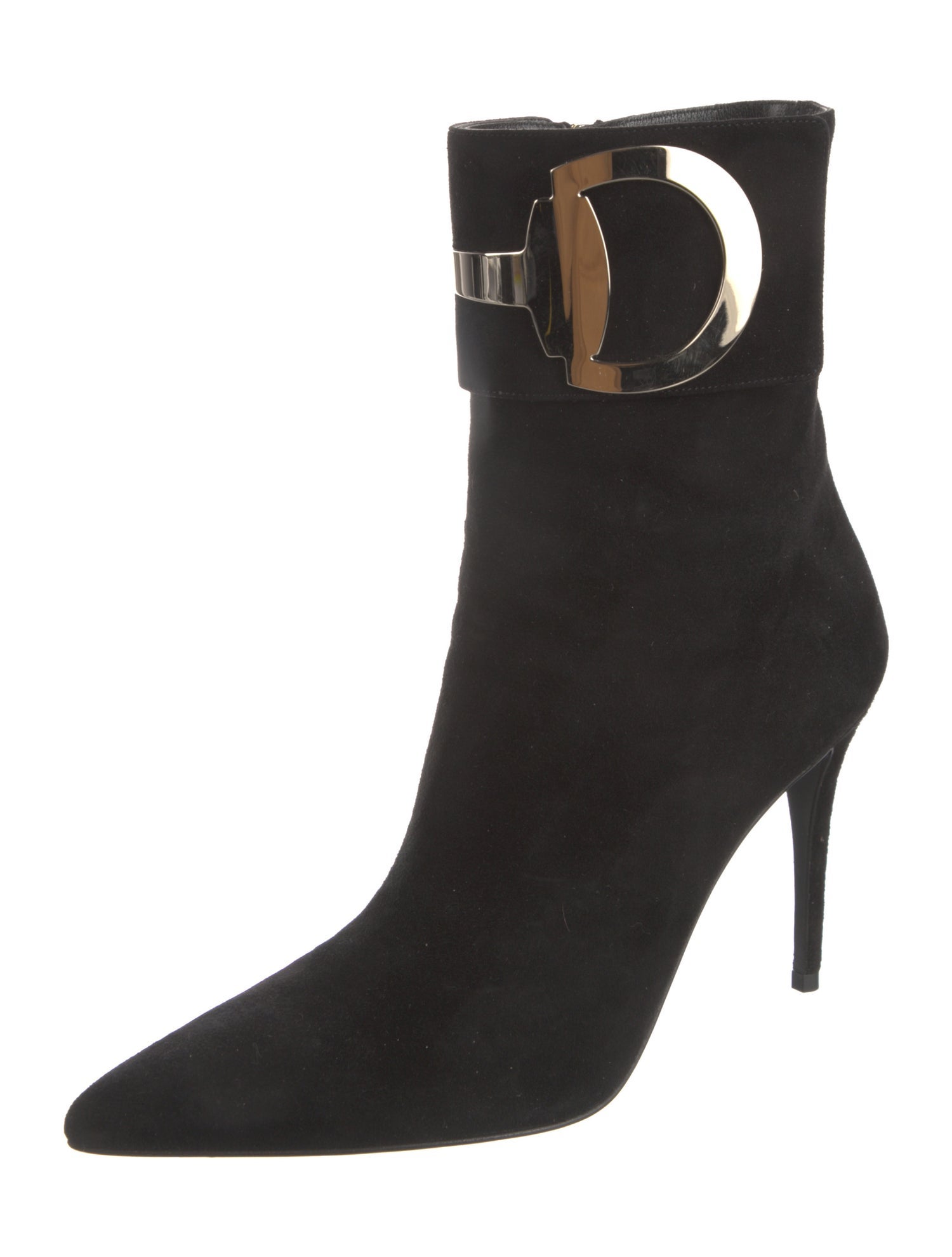 Gucci Horsebit Accent Suede Boots