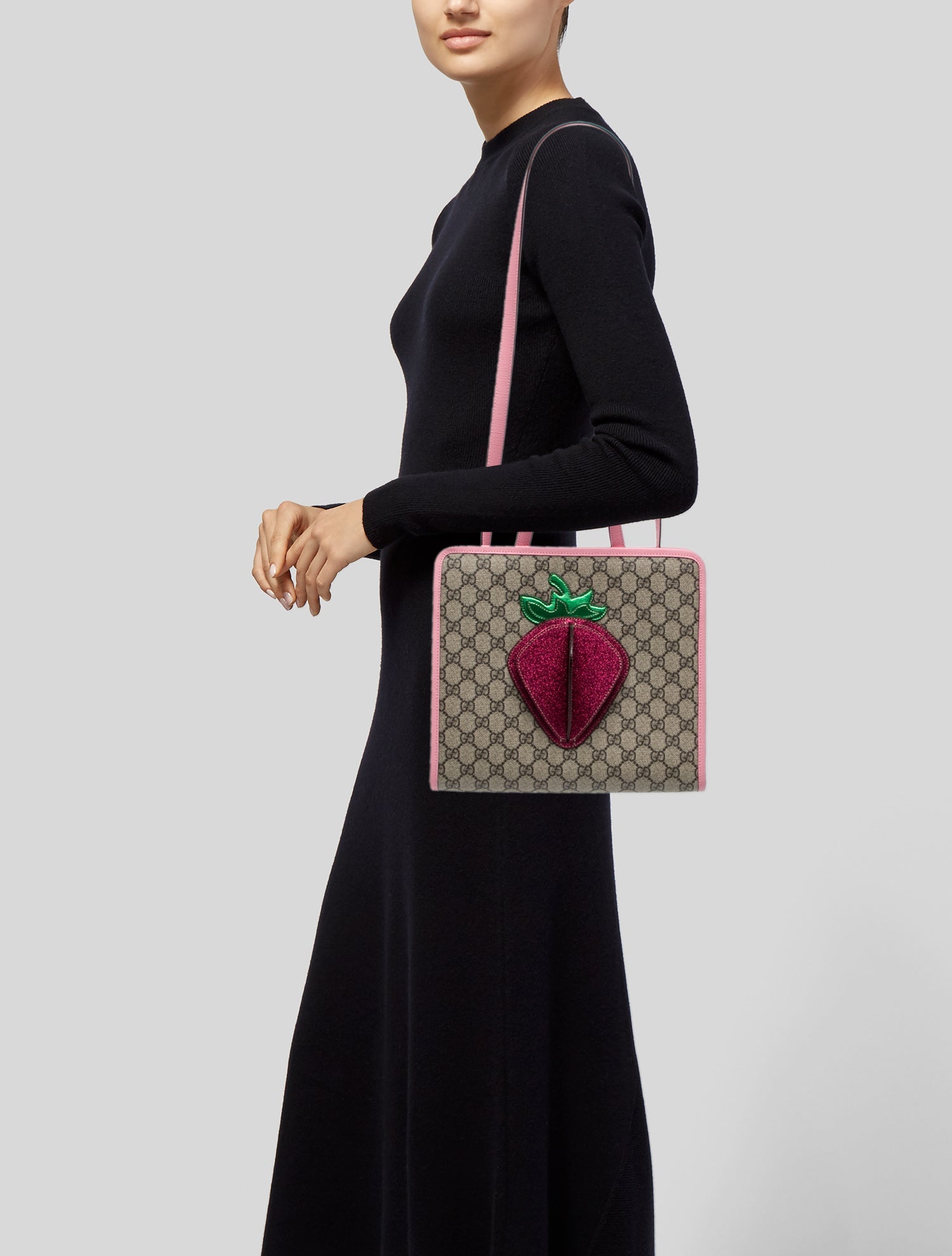 Gucci 3D Strawberry Tote Bag w/ Tags