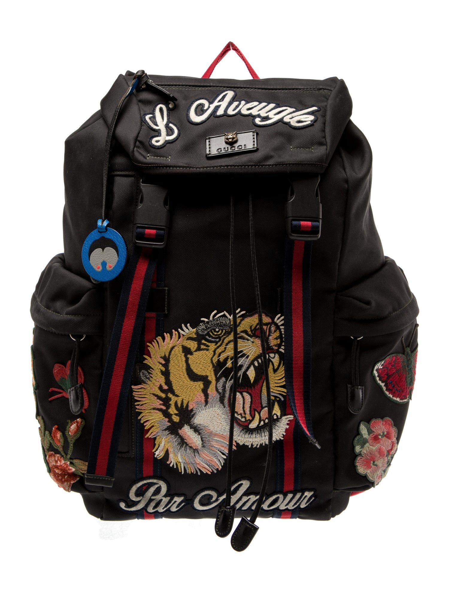 Gucci Web Backpack