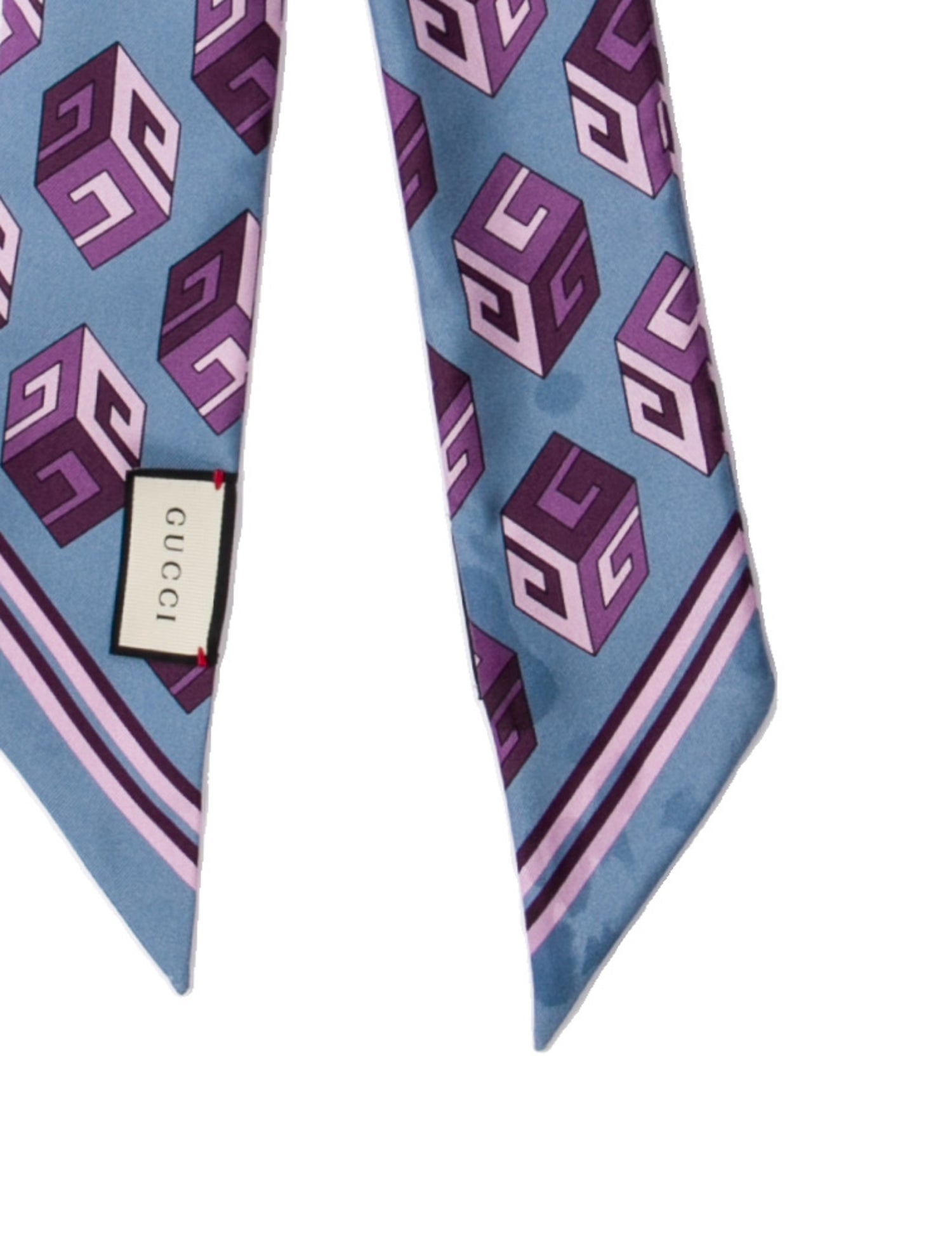 Gucci Silk Printed Bandeau w/ Tags