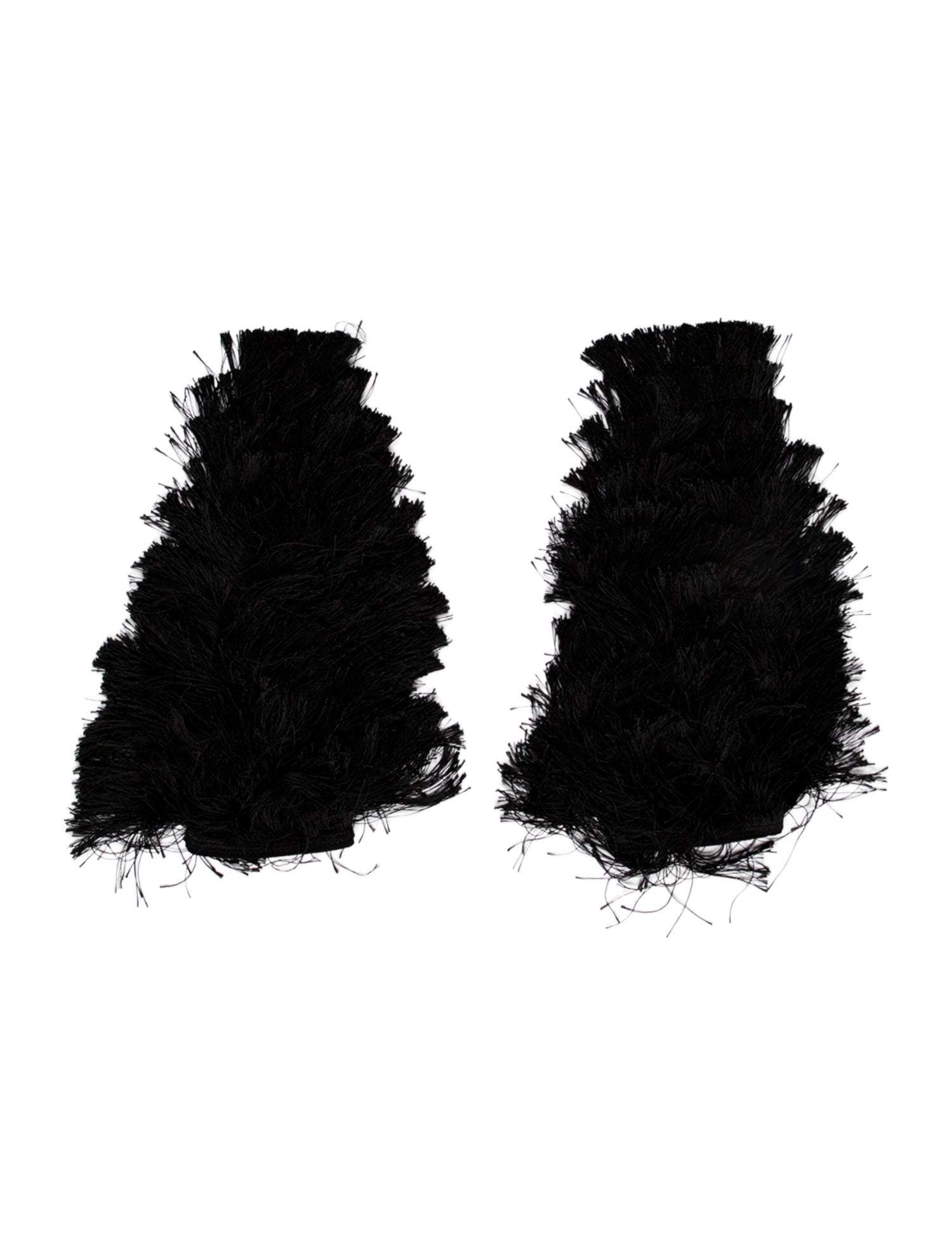 Gucci Fringe Fingerless Gloves