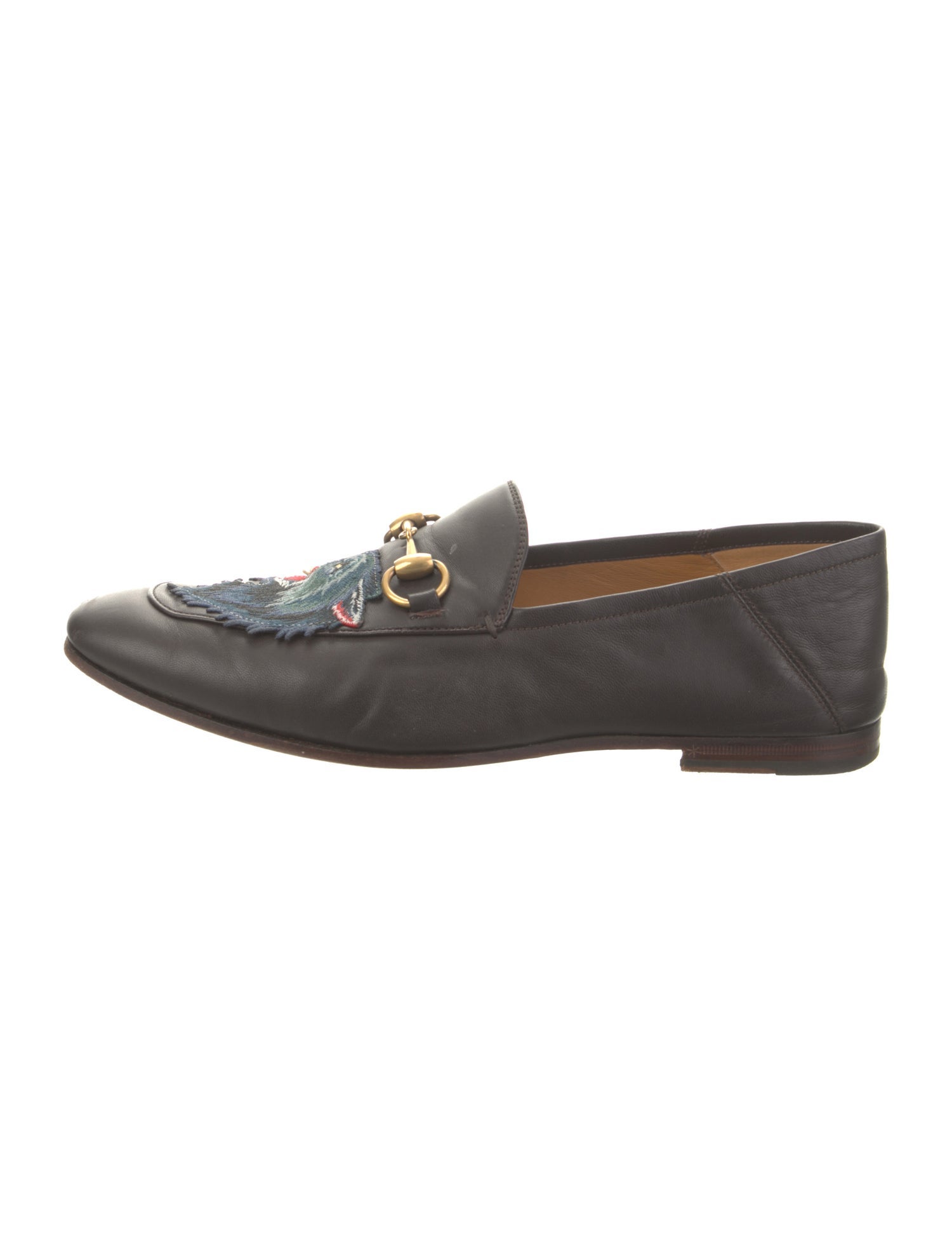 Gucci Horsebit Accent Leather Monk Straps