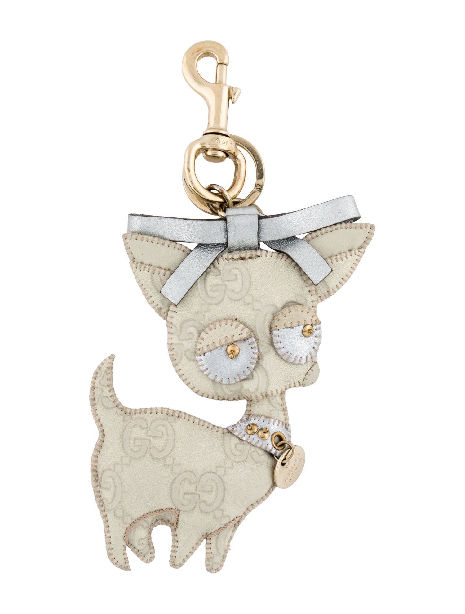 Gucci bag charm/keychain