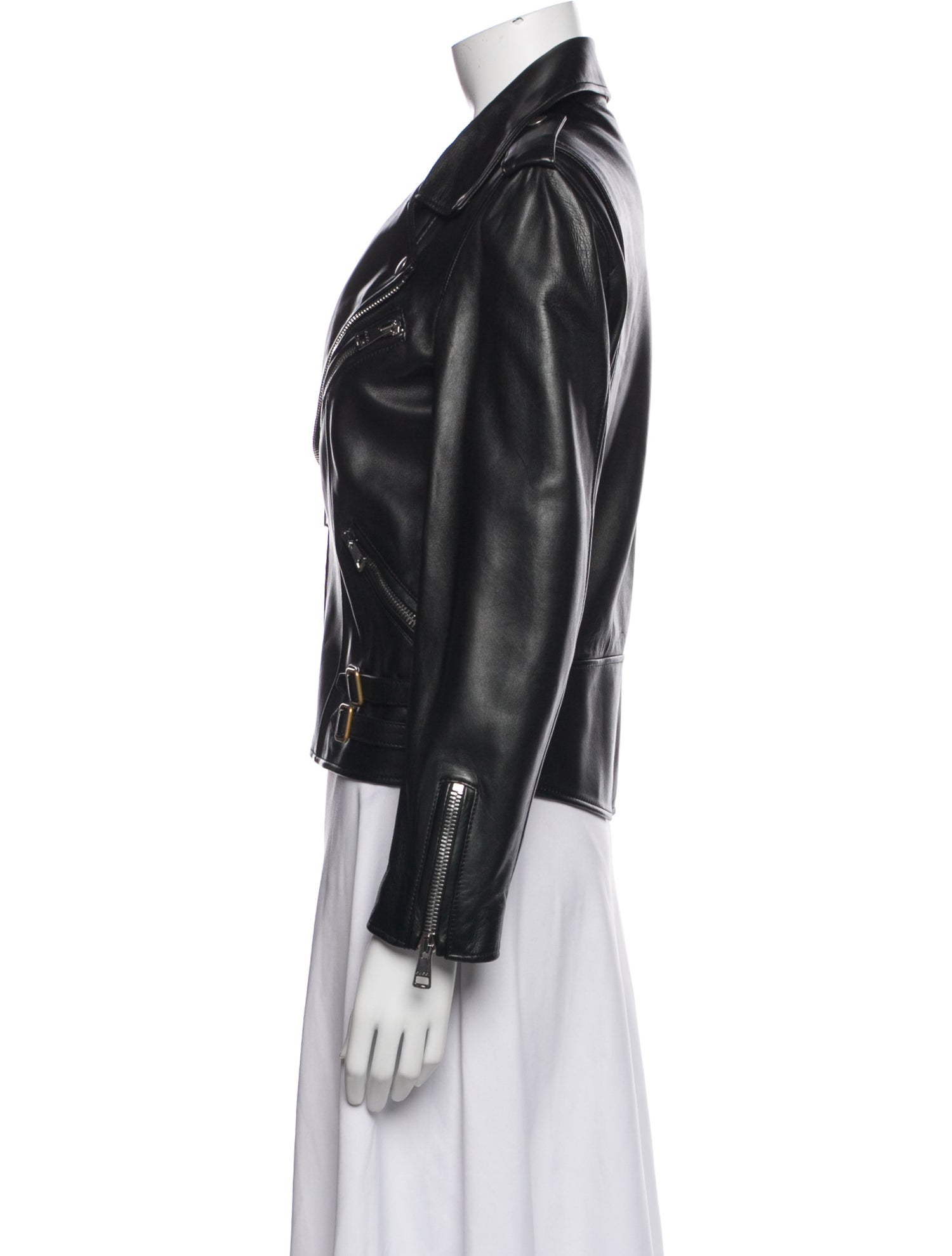 Gucci Leather Biker Jacket