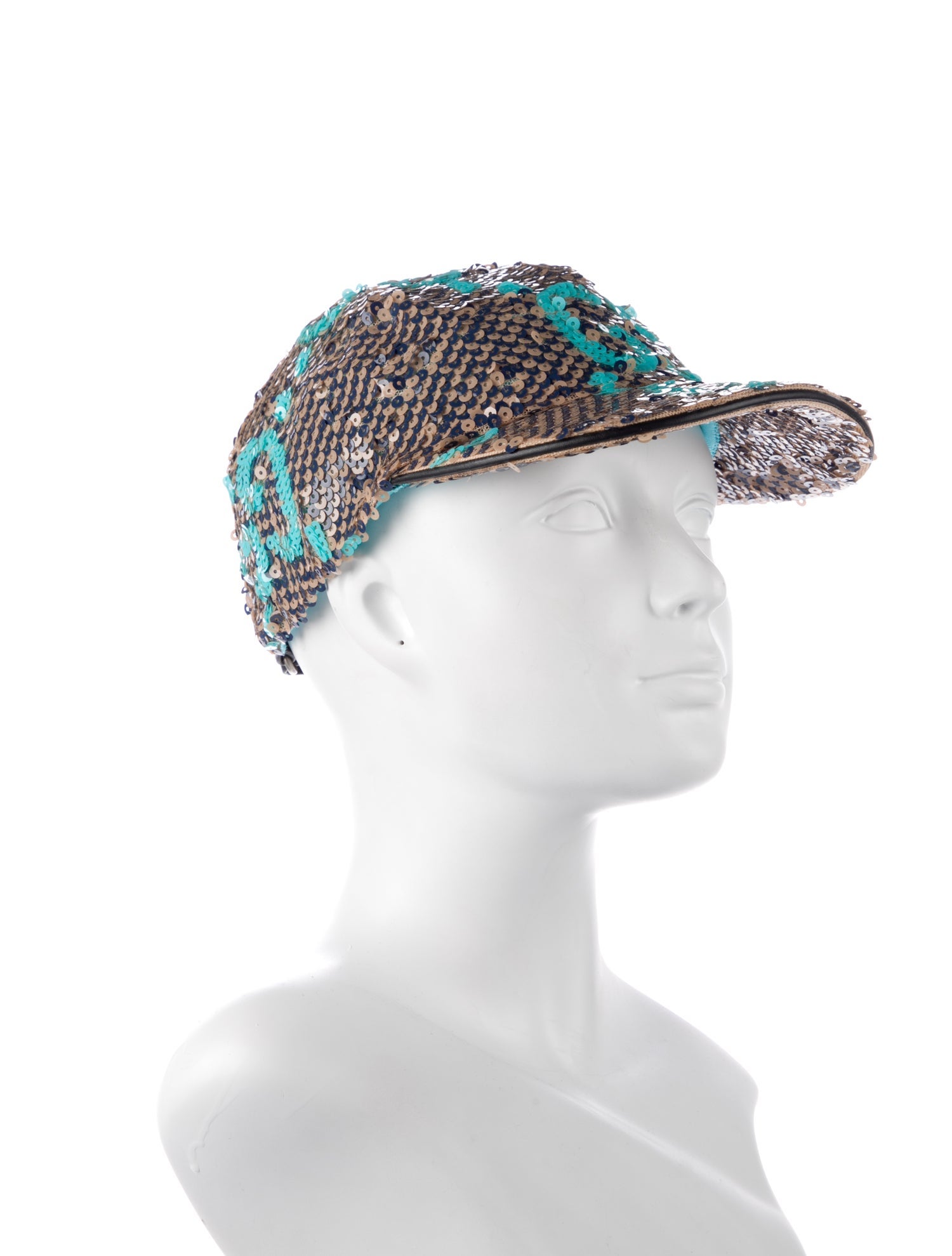 Vaquera Woven Sailor Hat w/ Tags - Blue Hats, Accessories