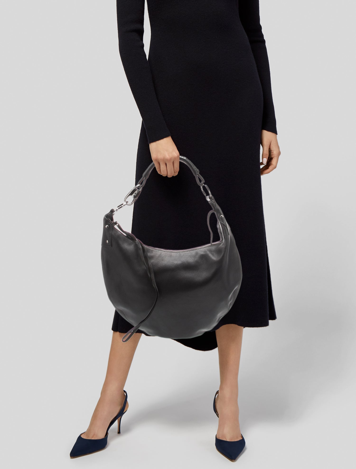 Gucci Bamboo Half Moon Hobo