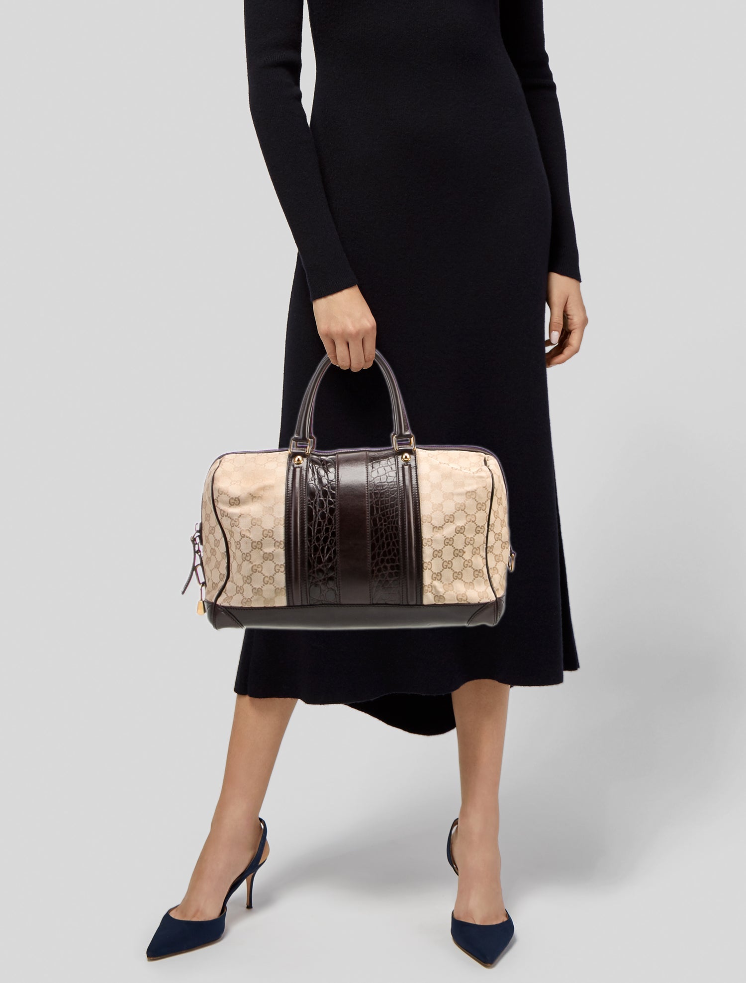 Gucci GG Canvas Boston