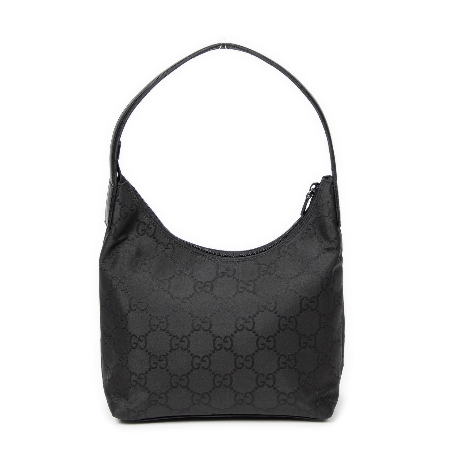 Gucci Canvas Front Pocket Zip Hobo w/ Tags