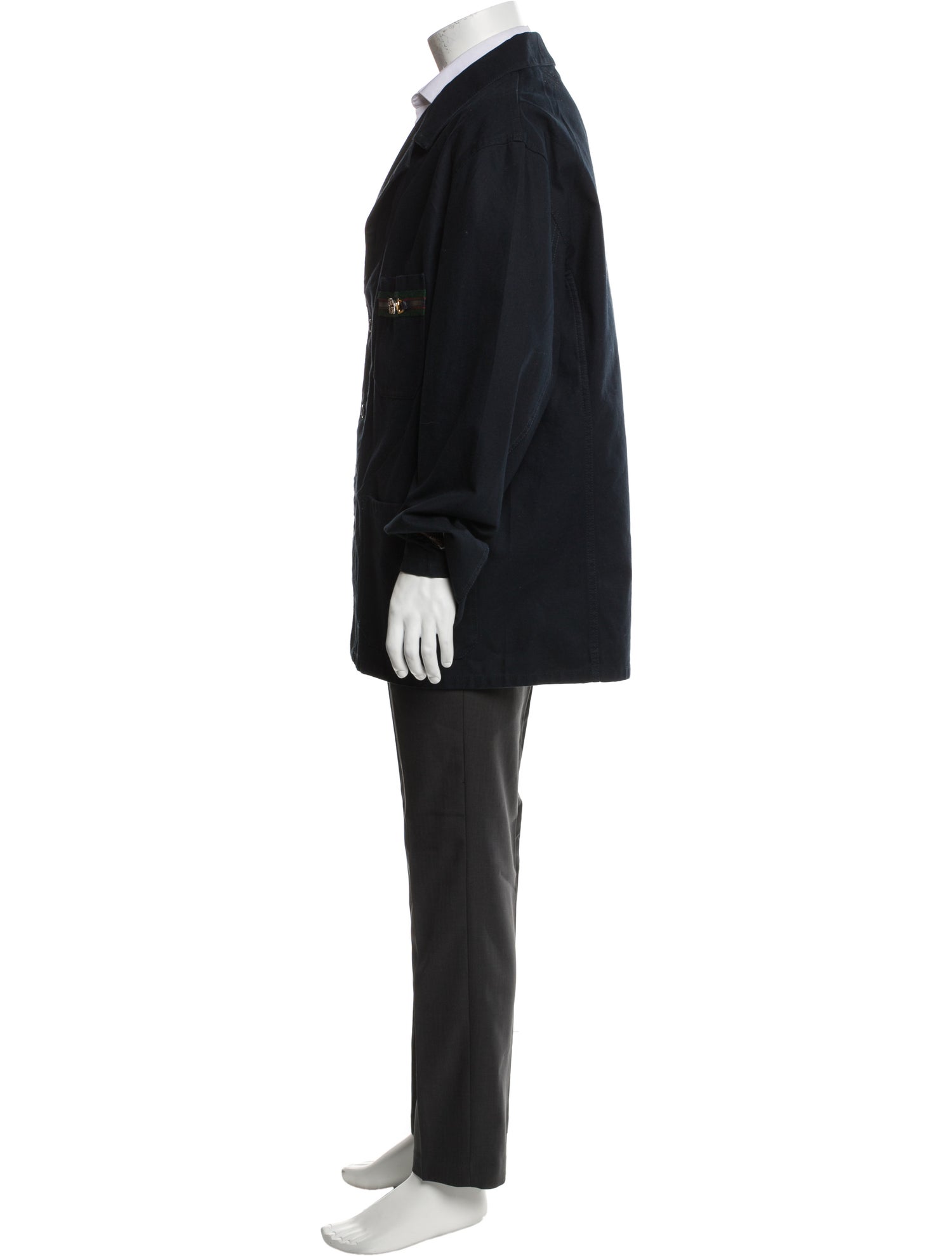 Gucci 2020 Web Accent Parka