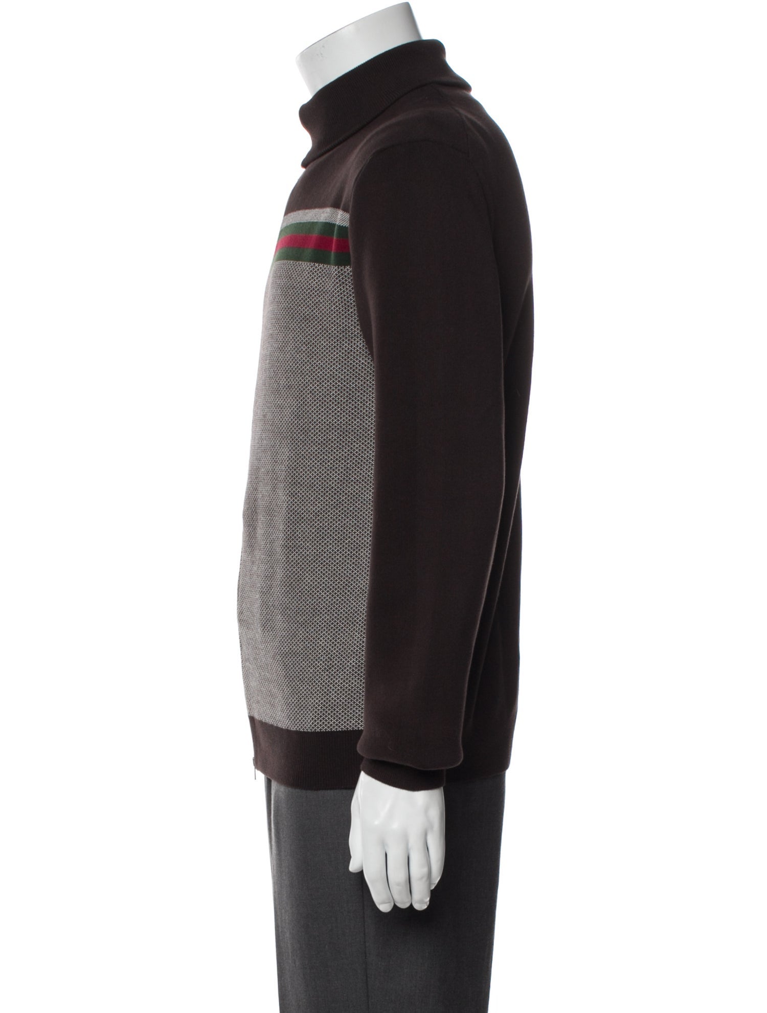 Gucci Vintage Web Accent Cardigan