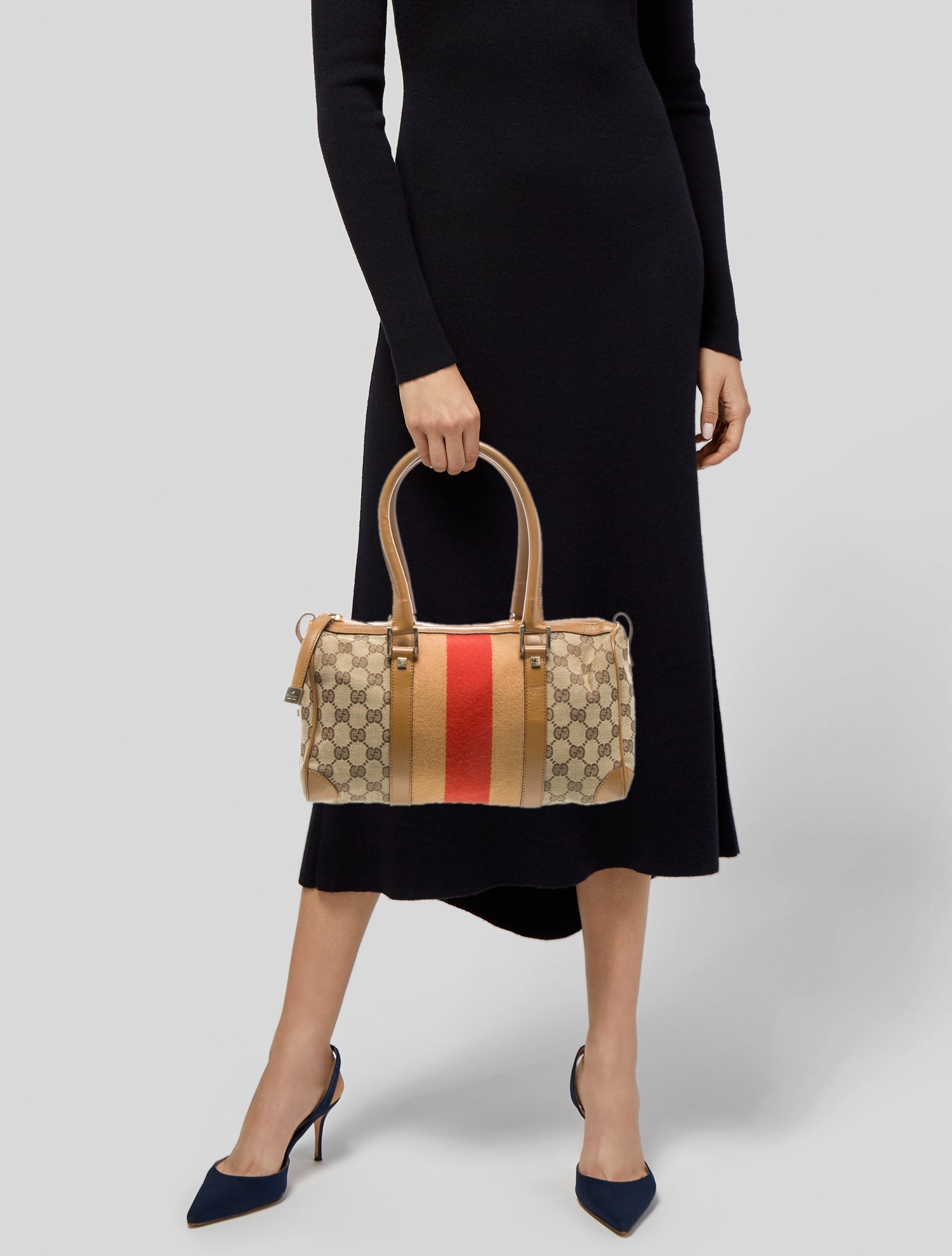 Gucci GG Canvas Boston