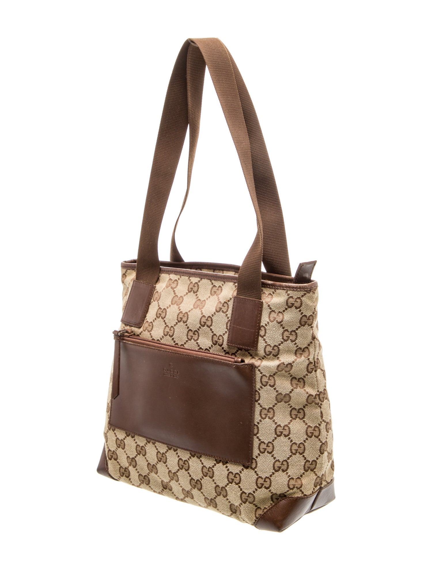 Gucci GG Canvas Shoulder Bag Vintage