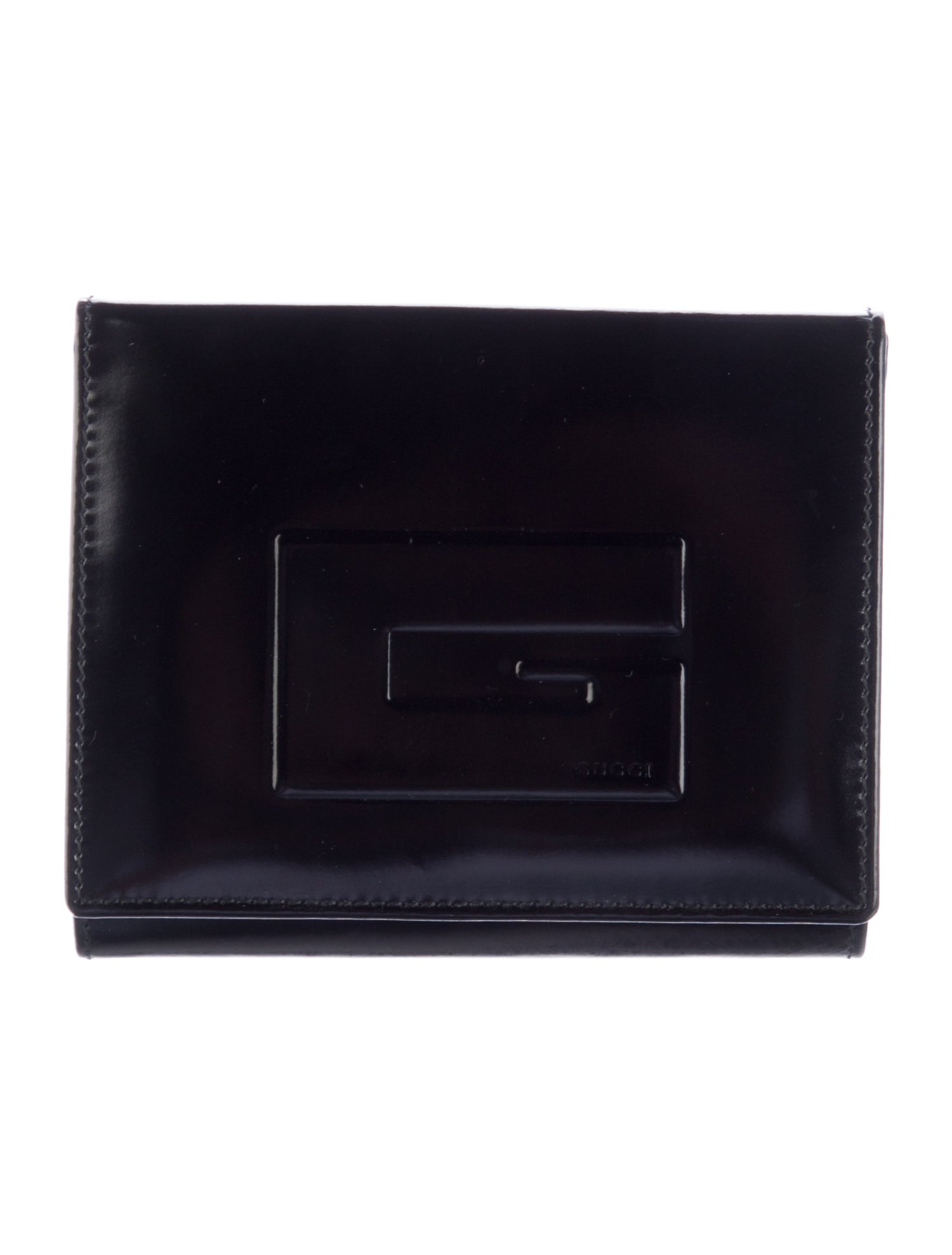 Gucci Vintage Patent Leather Wallet