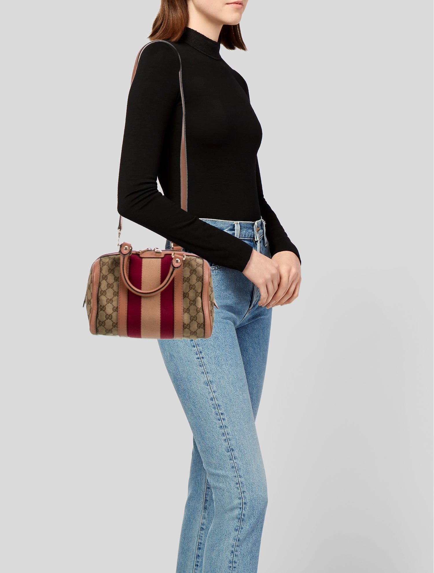 Gucci GG Canvas Boston