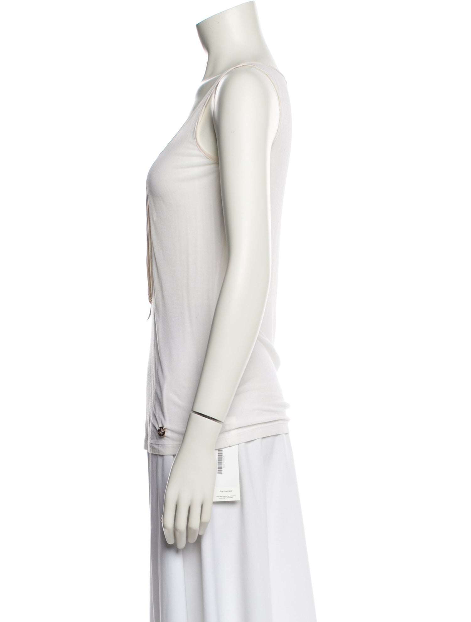 Gucci Silk Scoop Neck Top