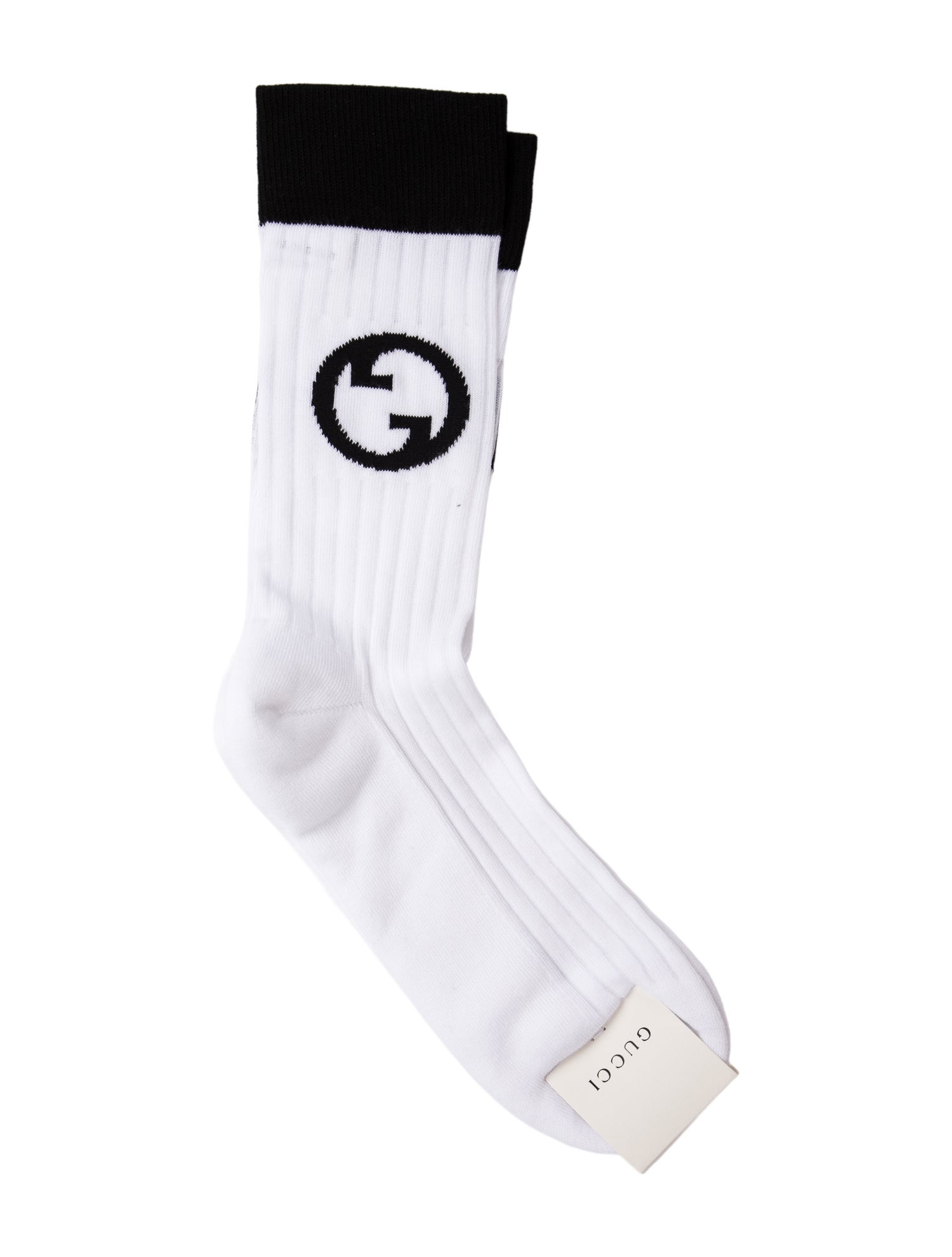 Gucci Gucci Patterned Crew Sock w/Tags