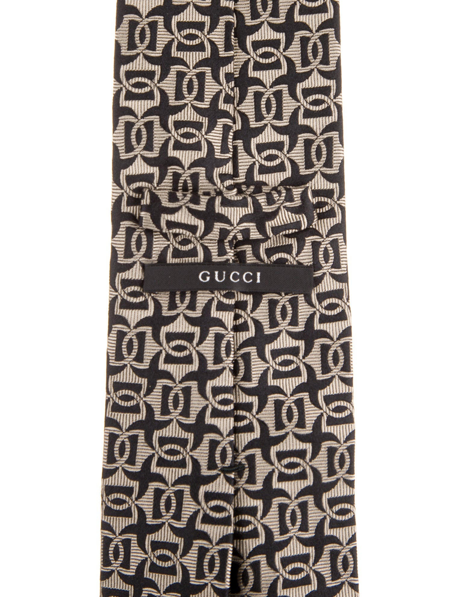 Gucci Silk Pattern Tie