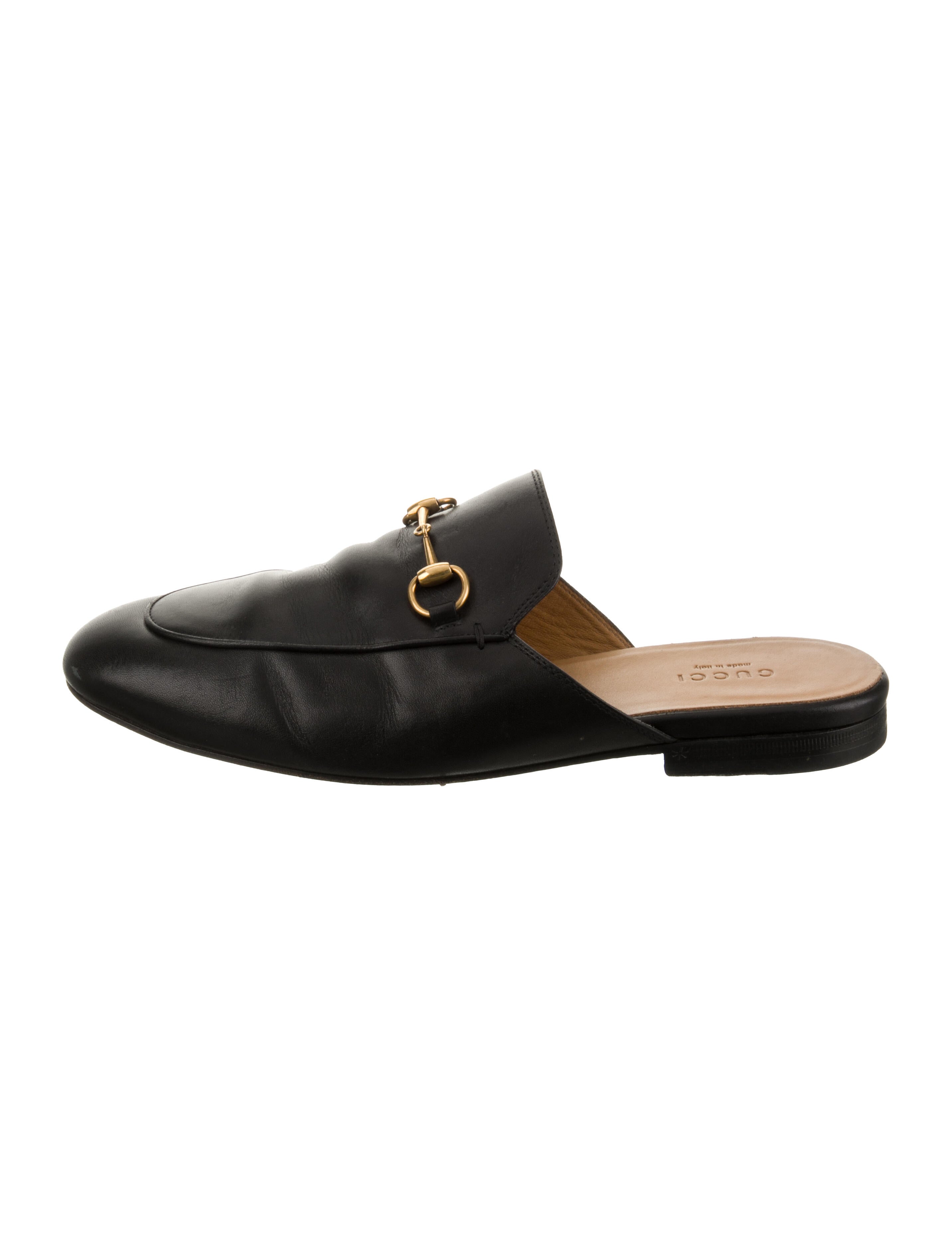 Gucci Leather Mules
