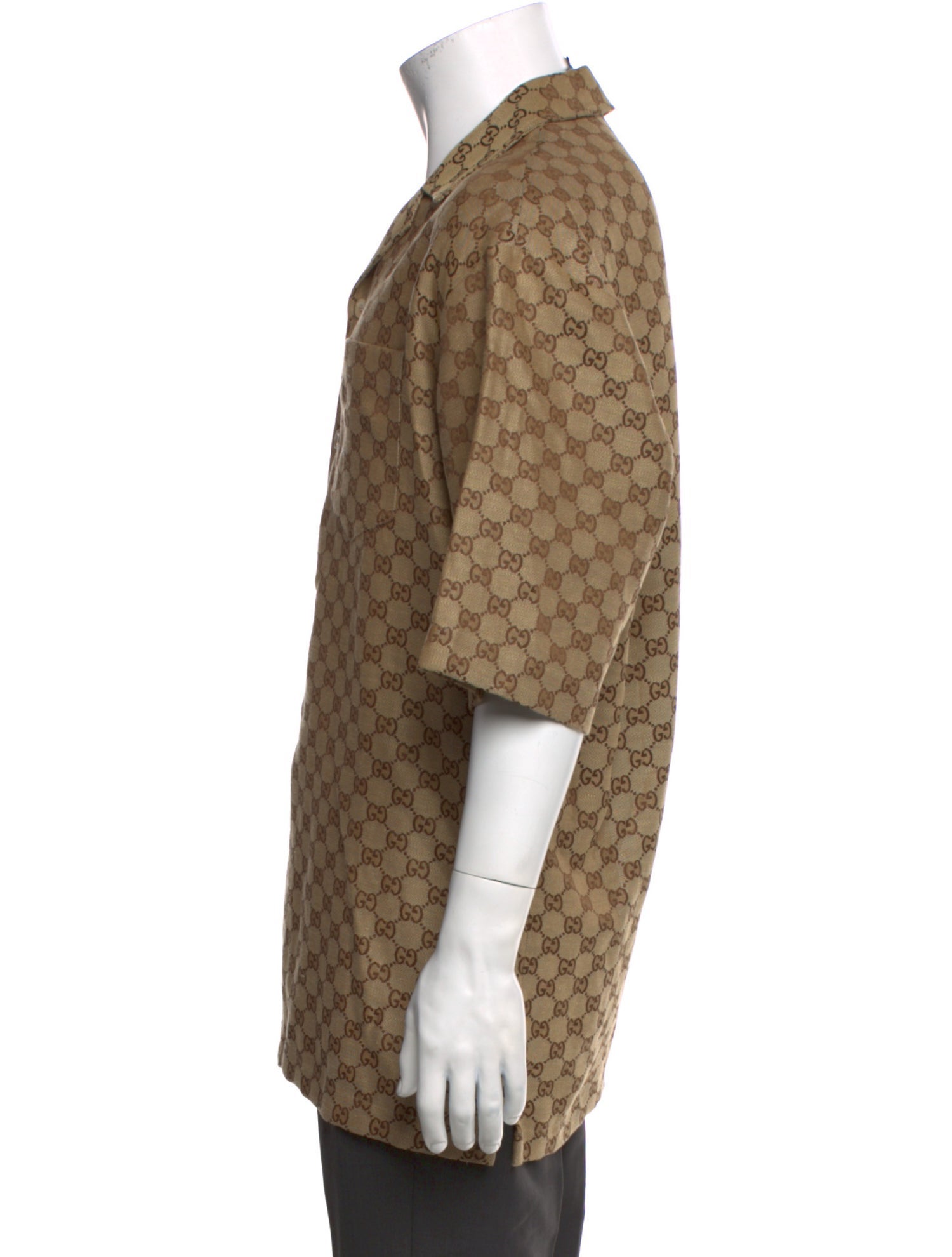 Gucci GG Canvas Linen Shirt