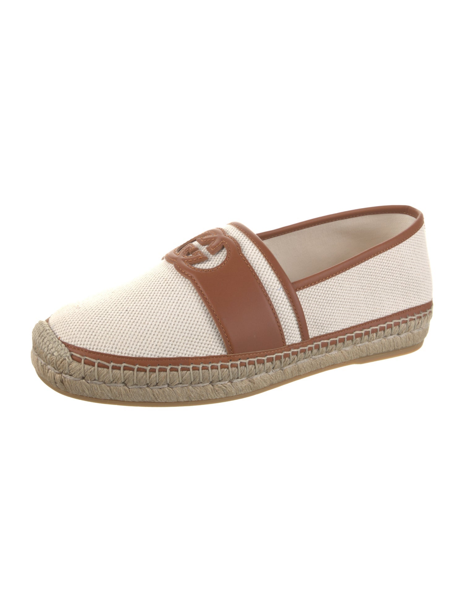 Gucci Canvas Colorblock Pattern Espadrilles