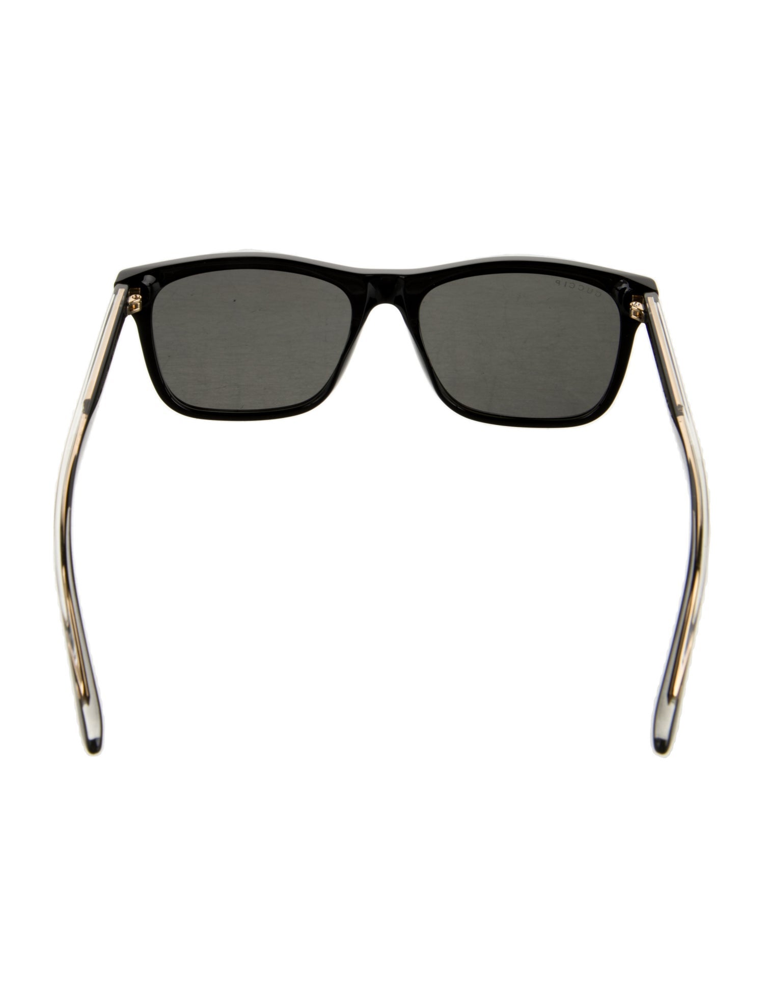 Gucci Web Accent Wayfarer Sunglasses
