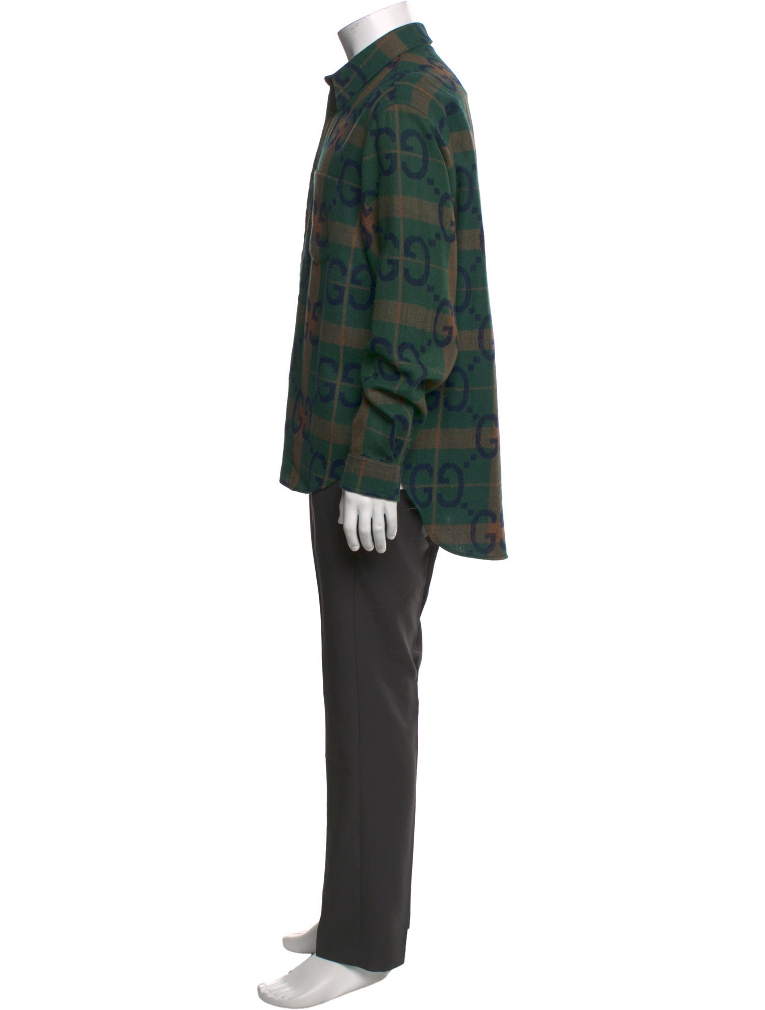 Gucci Jumbo GG Wool Shirt