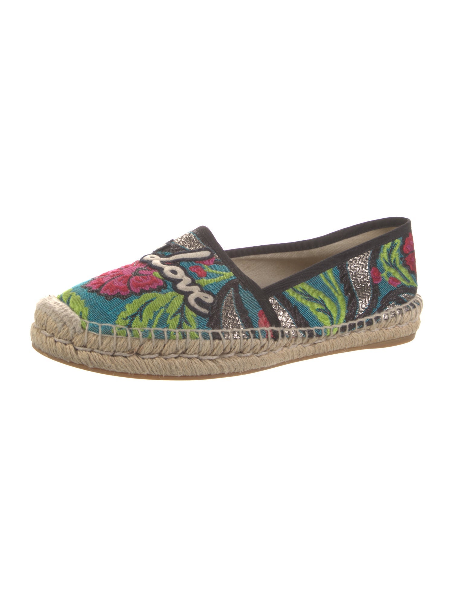 Gucci Canvas Printed Espadrilles