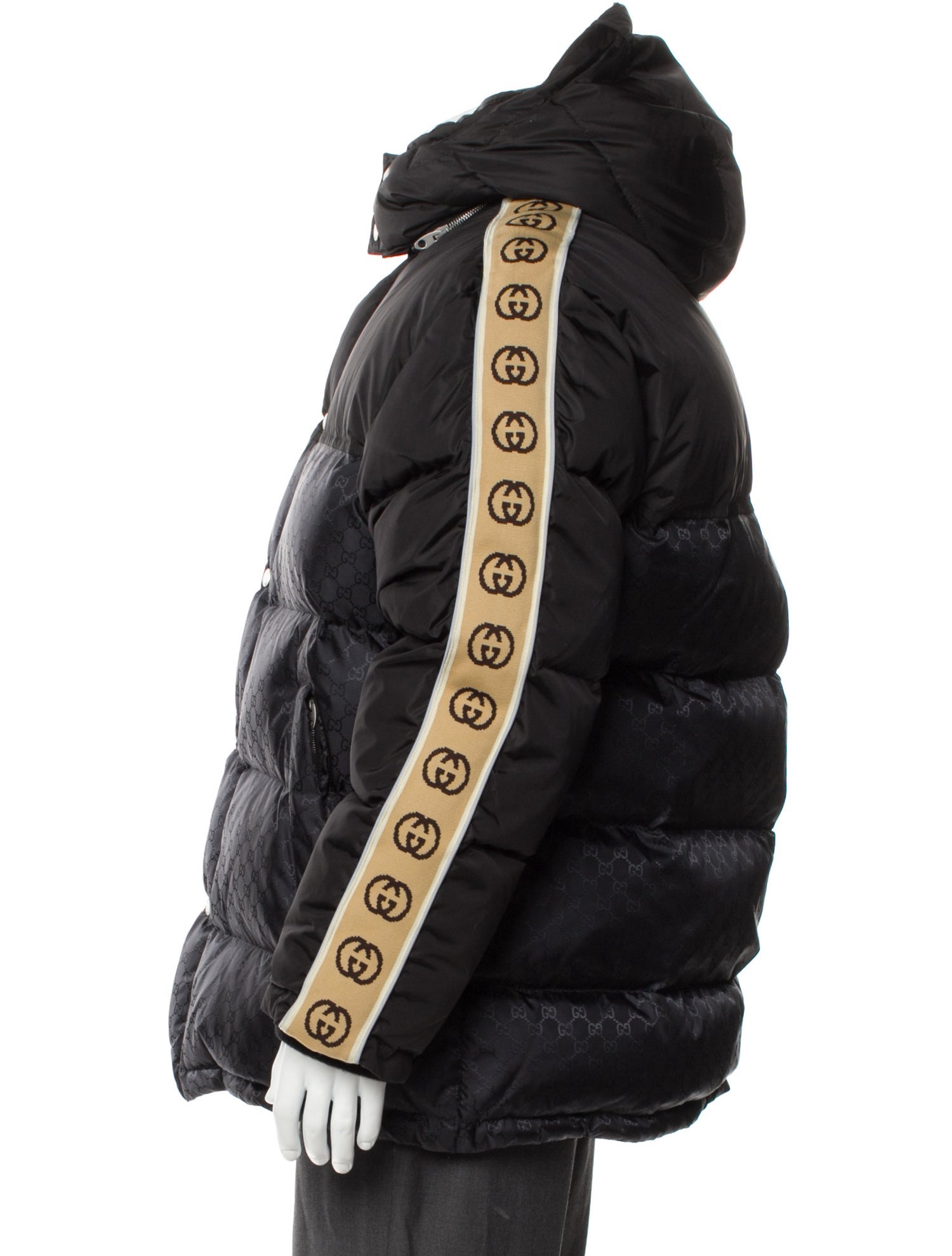 Gucci GG Logo Puffer Coat