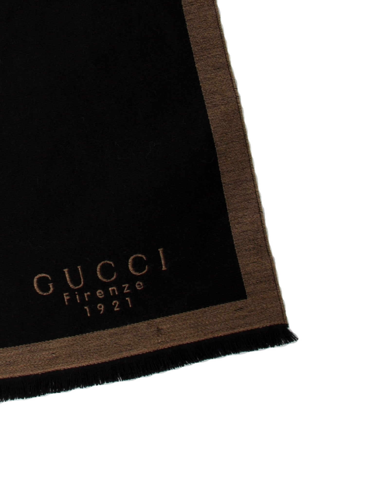 Gucci Wool Colorblock Pattern Shawl