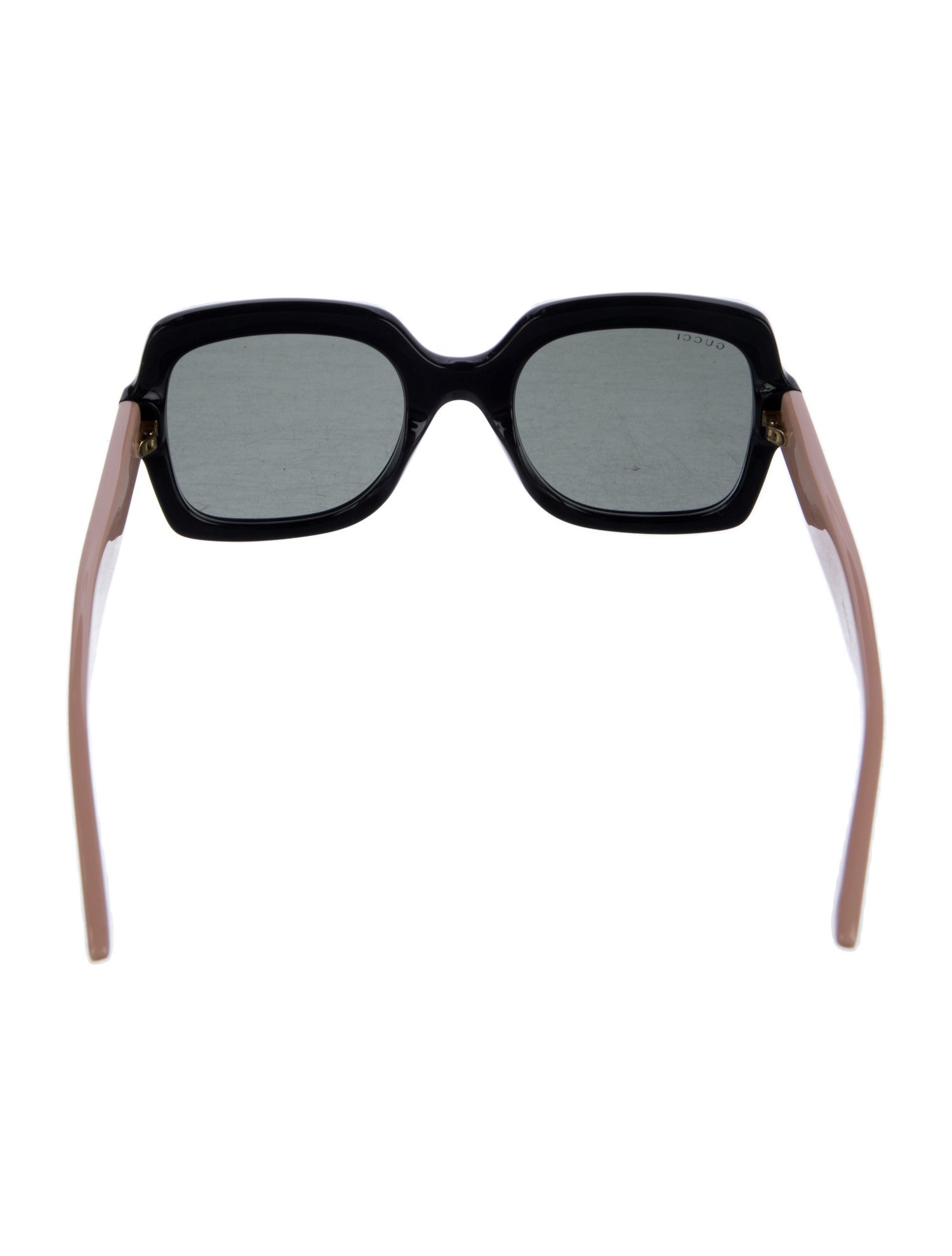 Gucci Web Accent Square Sunglasses