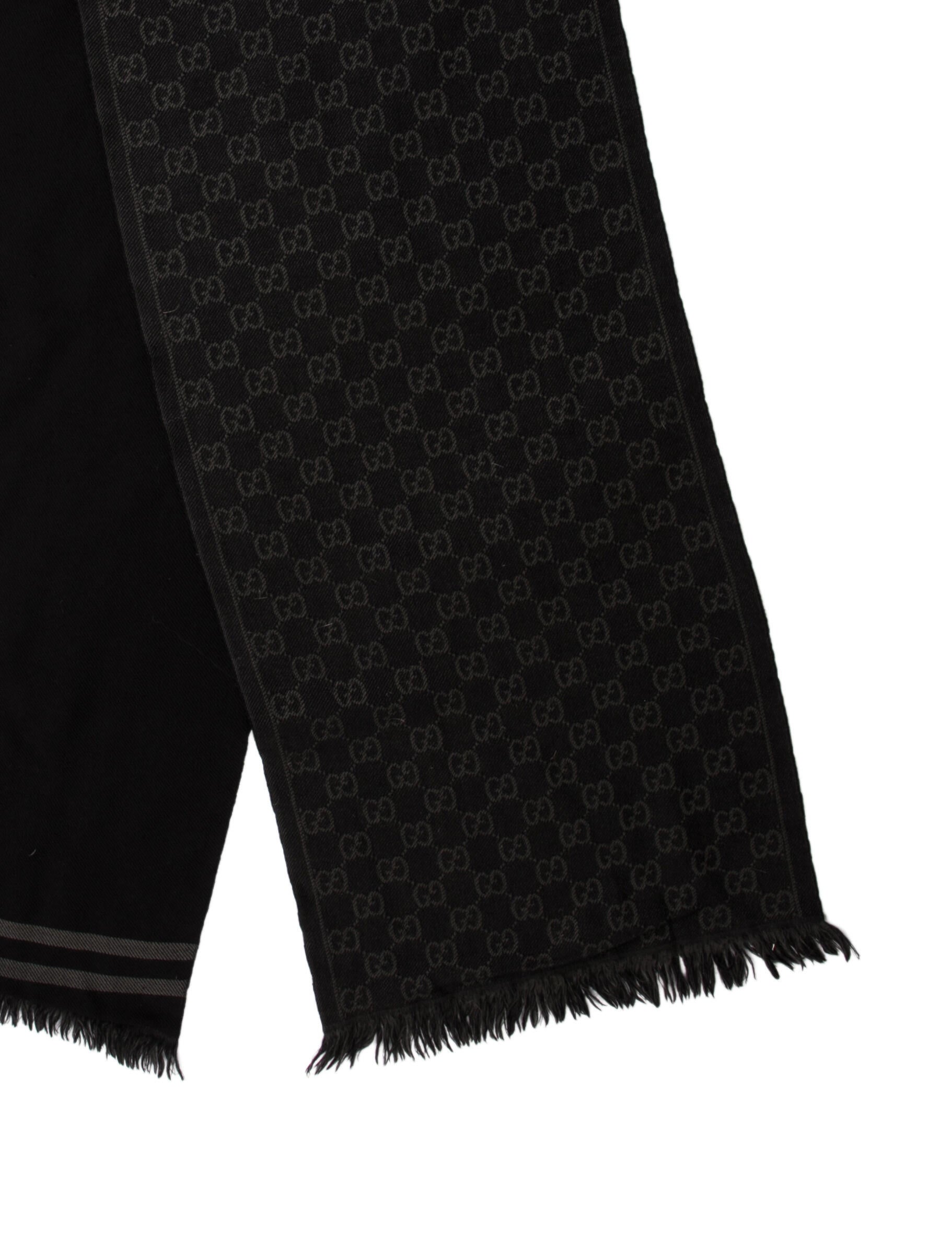 Gucci Wool Printed Scarf