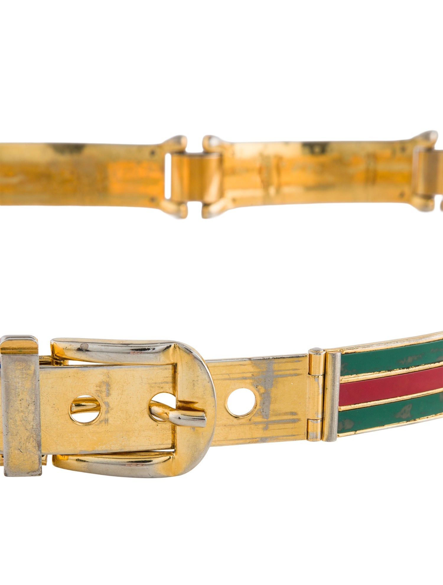 Gucci Vintage Late 1970's - Early 1980's Belt Kit