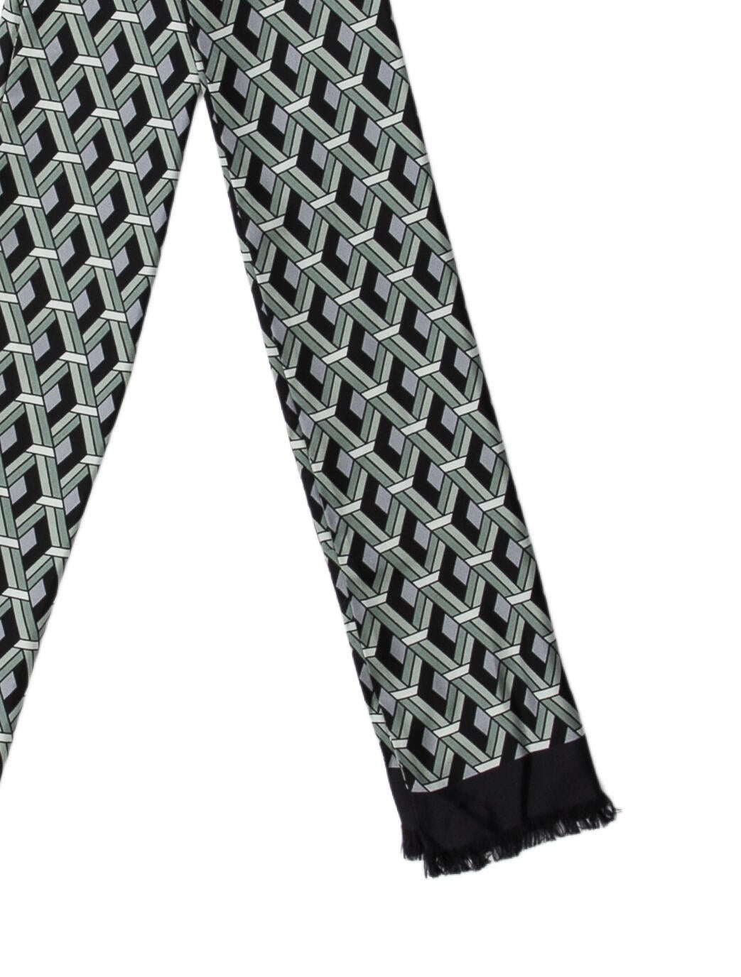 Gucci Silk Printed Scarf w/ Tags