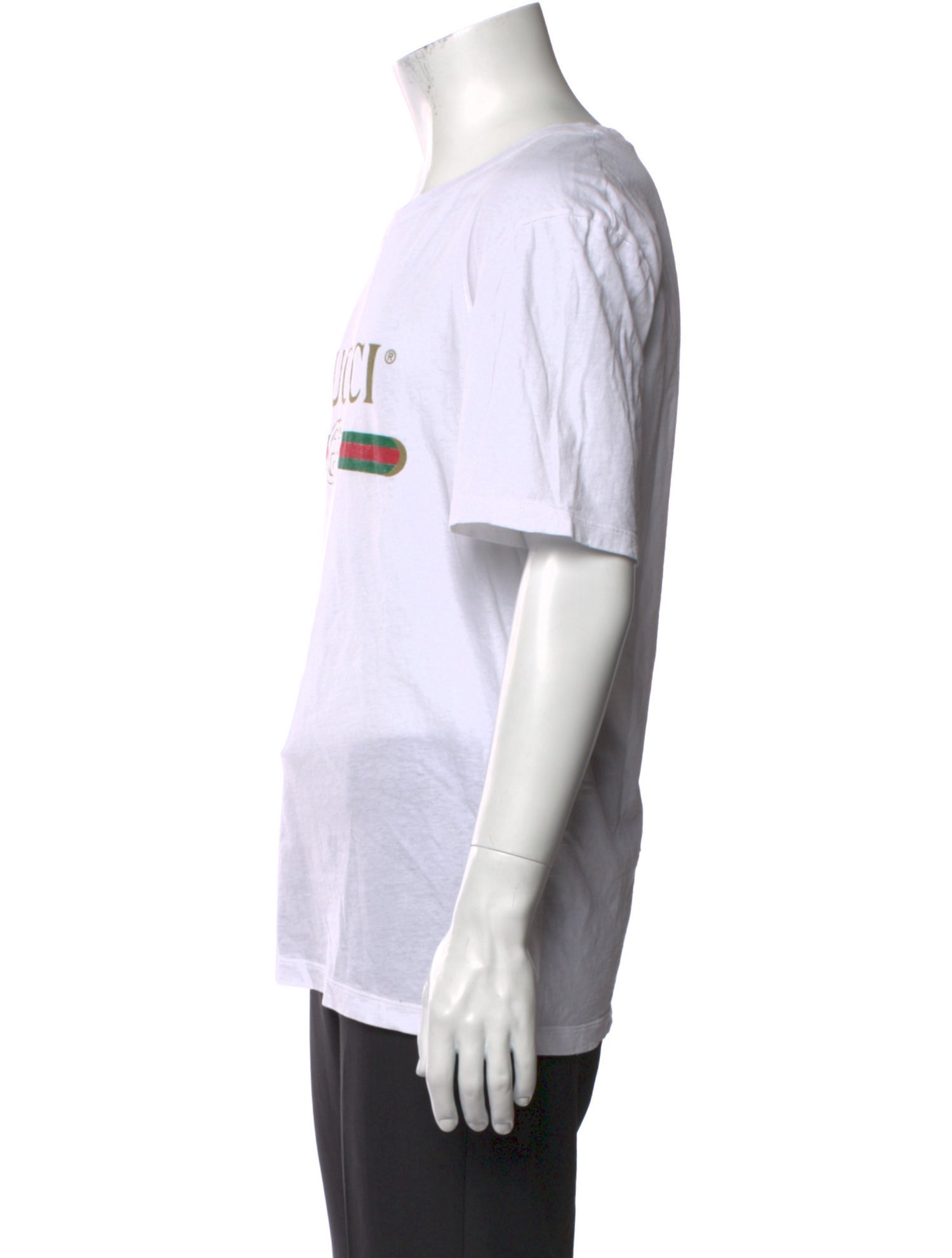 Gucci Web Accent Crew Neck T-Shirt