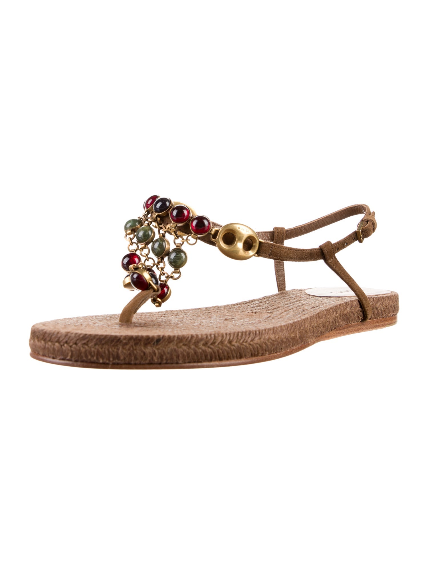 Gucci Leather Espadrilles