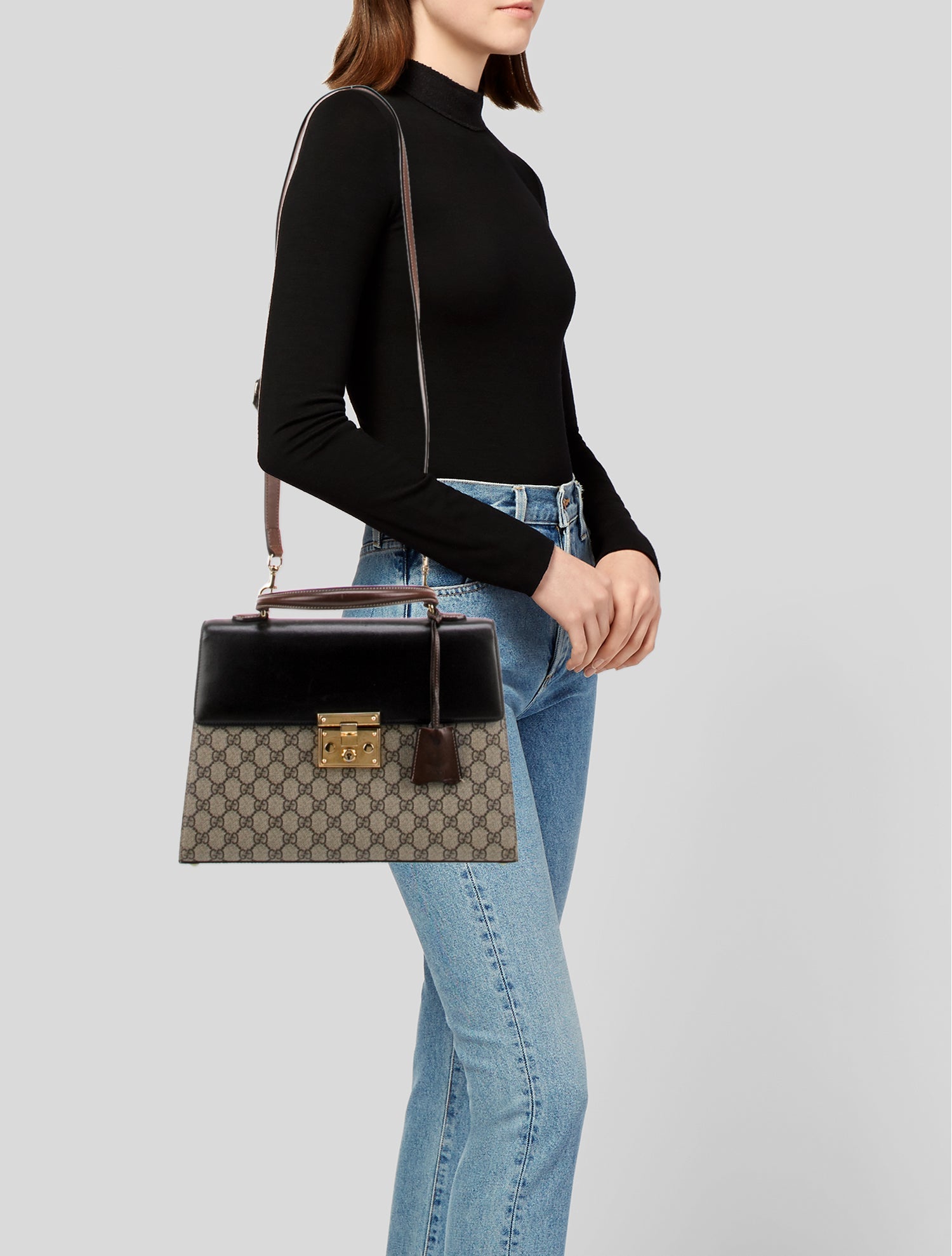 Gucci GG Supreme Padlock Medium