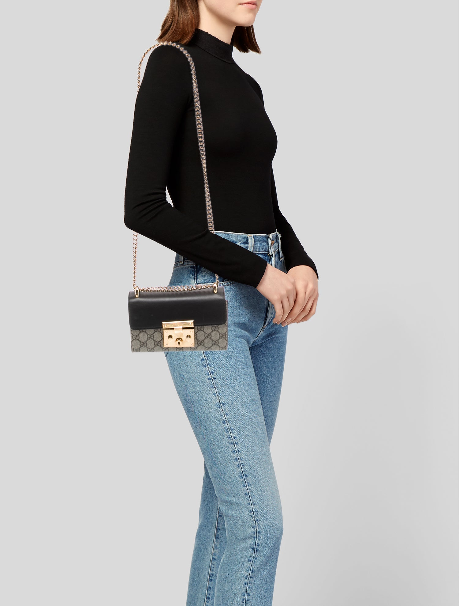 Gucci GG Supreme Padlock Small