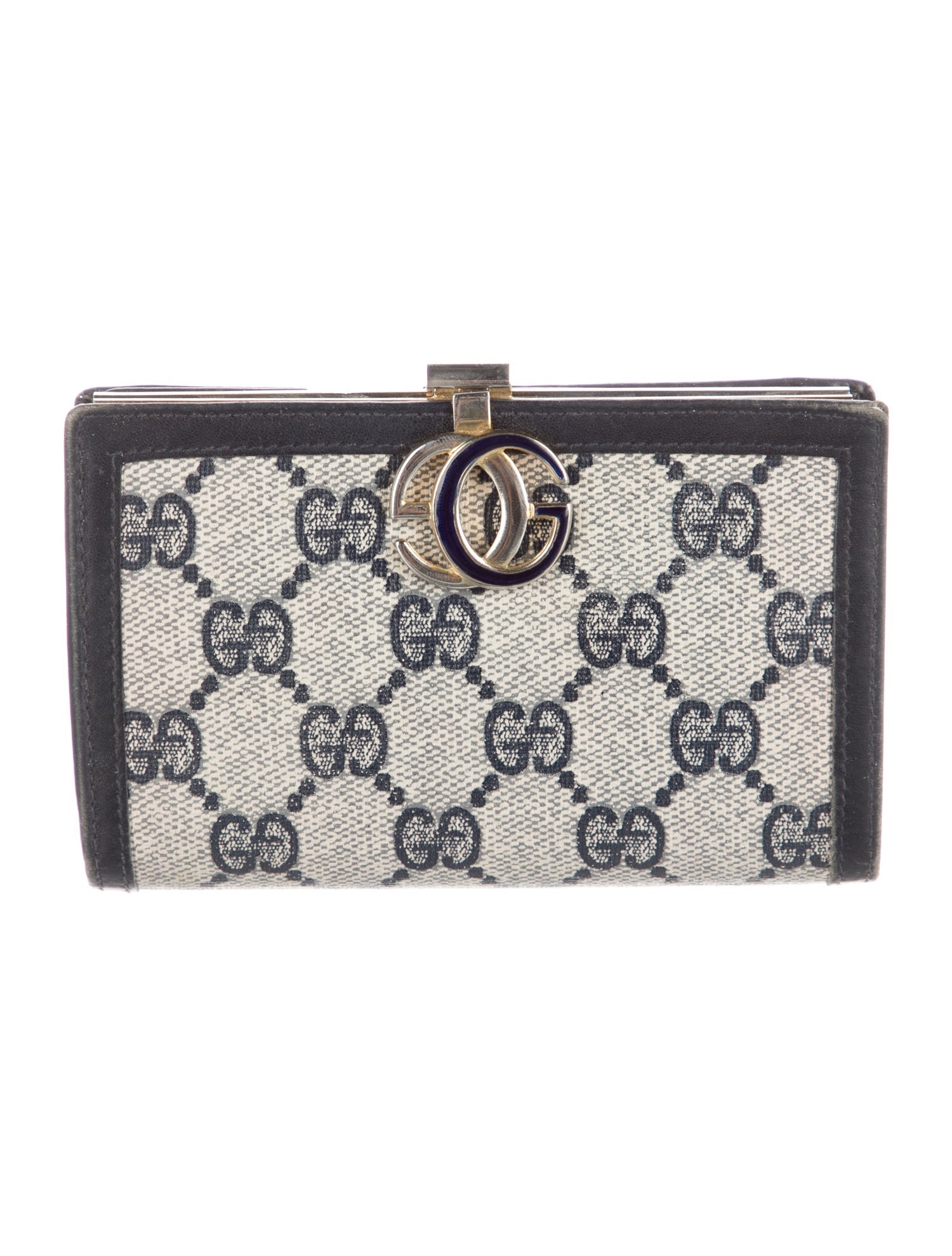 Gucci GG monogram long bifold wallet GG Plus French Purse