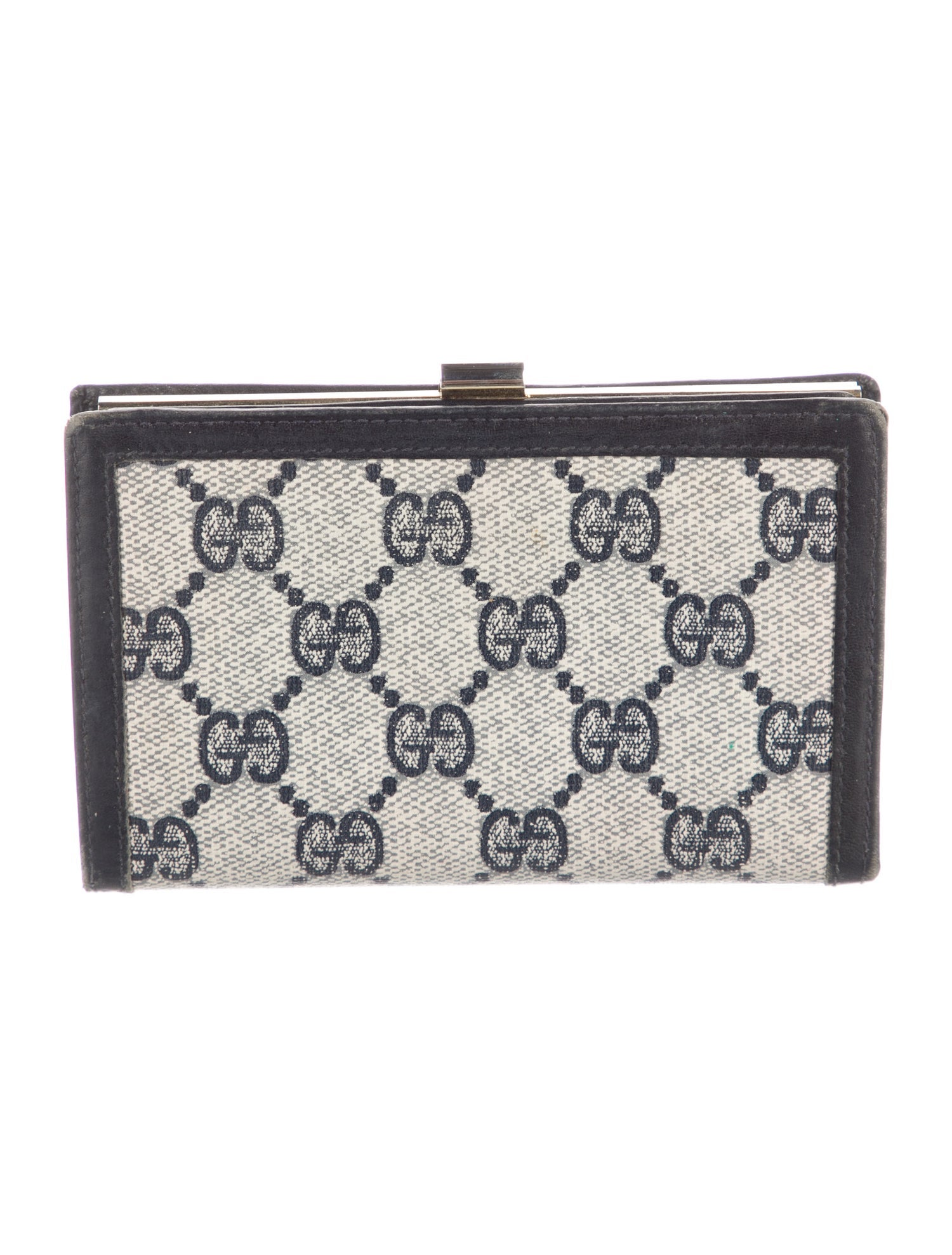 Gucci GG monogram long bifold wallet GG Plus French Purse
