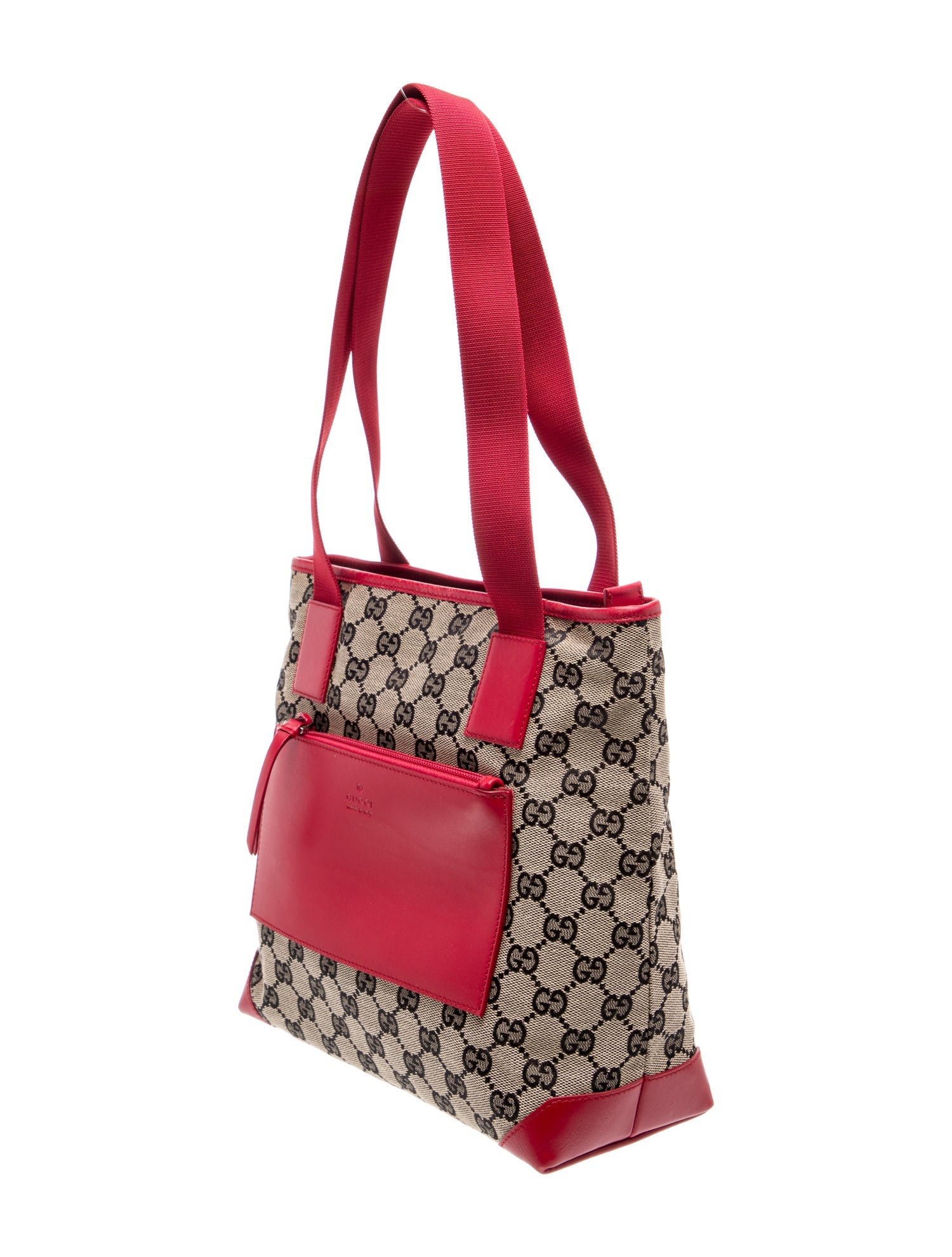 Gucci GG Canvas Shoulder Bag Vintage